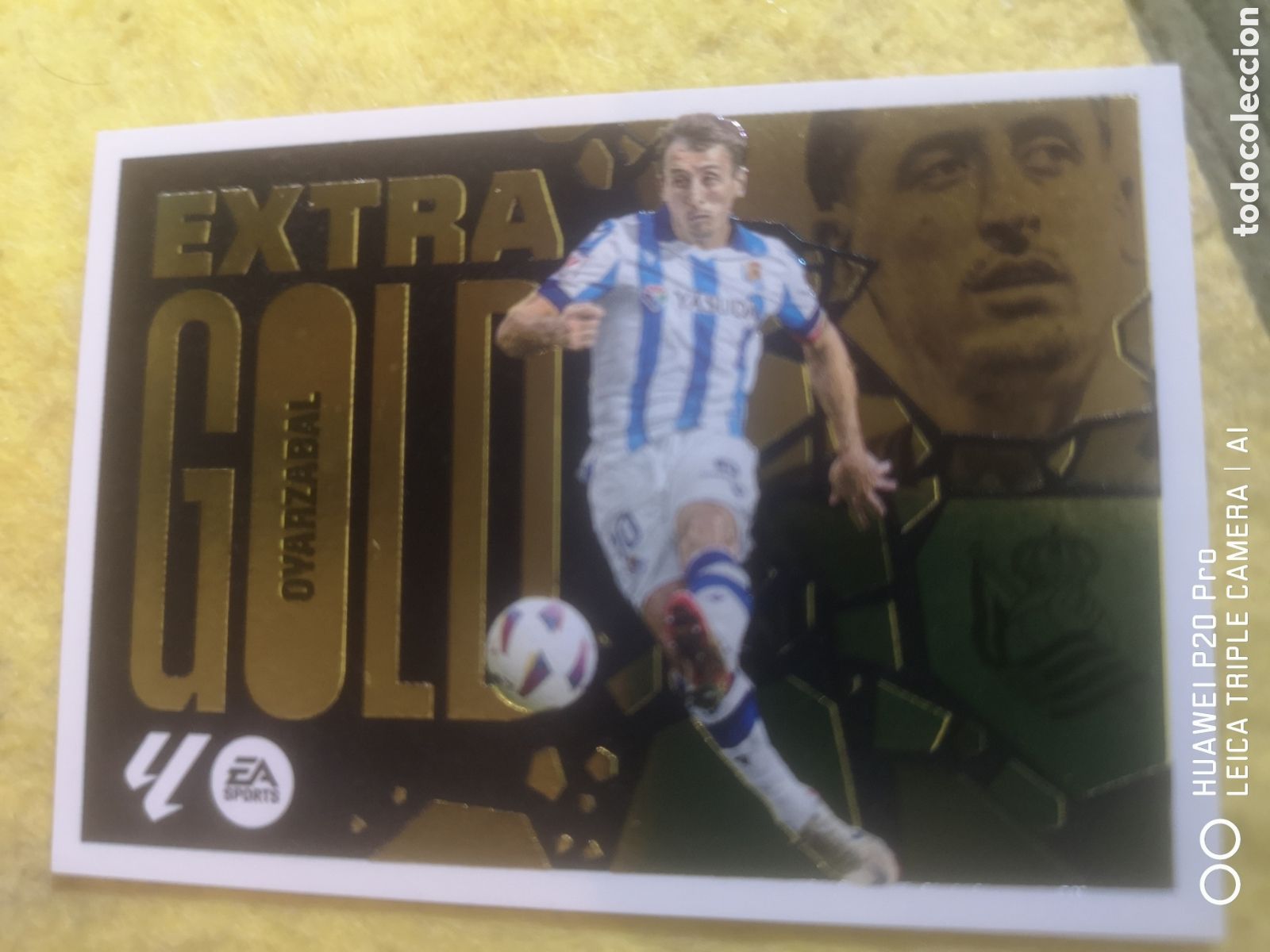 Cromos de F&uacute;tbol: LIGA ESTE 2024 2025 / 24 25 EXTRA GOLD OYARZABAL - REAL SOCIEDAD