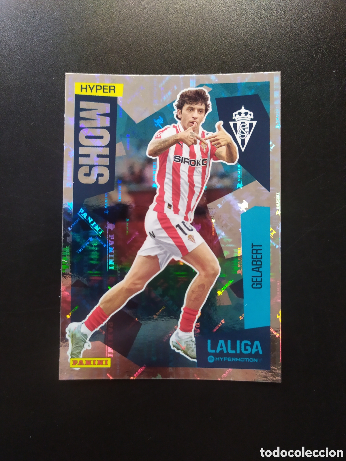 Cromos de F&uacute;tbol: Liga hypermotion 2025 2026 25 26 panini Gelabert hyper show n&deg; 427 Sporting Gijon