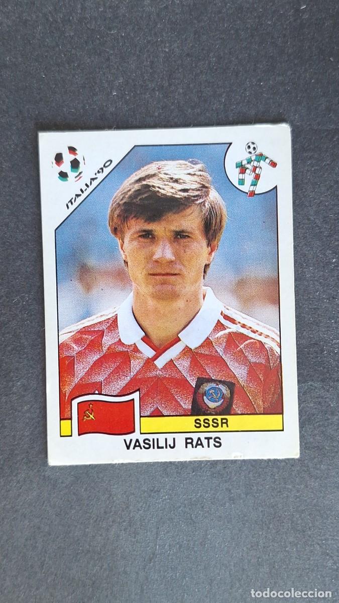 Figurine di Calcio: L2 VASILIJ RATS SELECCION SSSR 141 MUNDIAL ITALIA 1990 90 PANINI NUNCA PEGADO SIN PEGAR