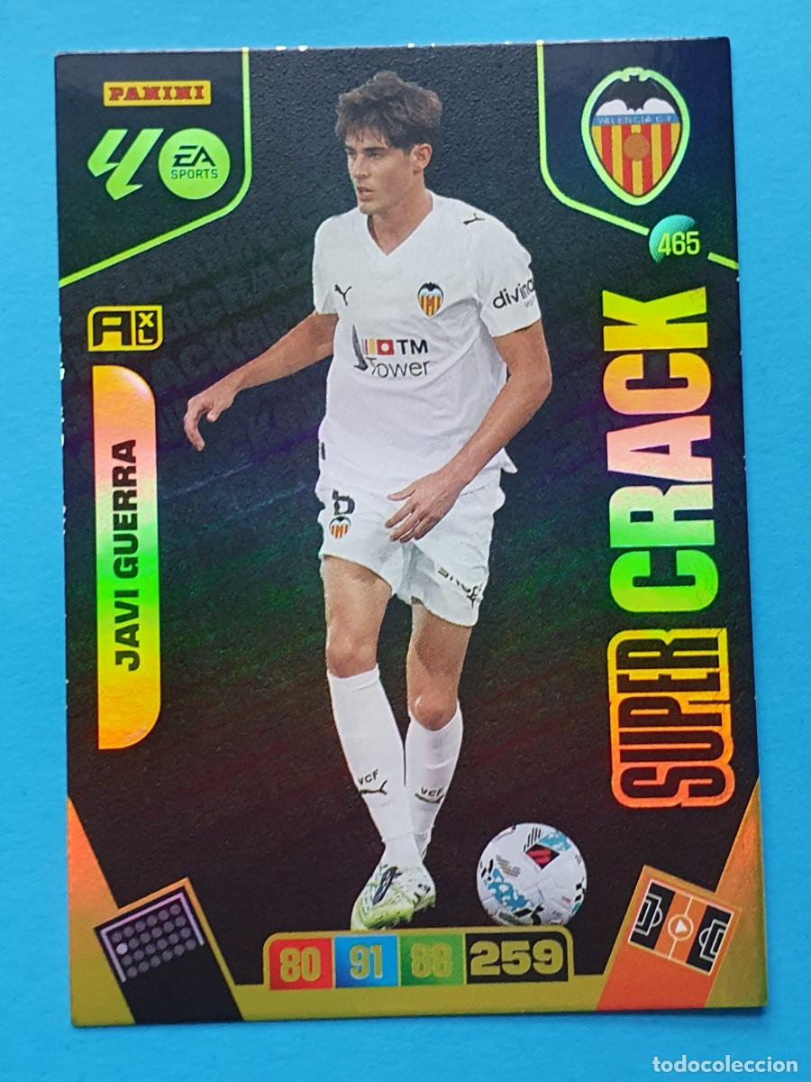 Cromos de f&uacute;tbol: Super Crack #465 JAVI GUERRA (Valencia) - Adrenalyn XL LaLiga 2025-26