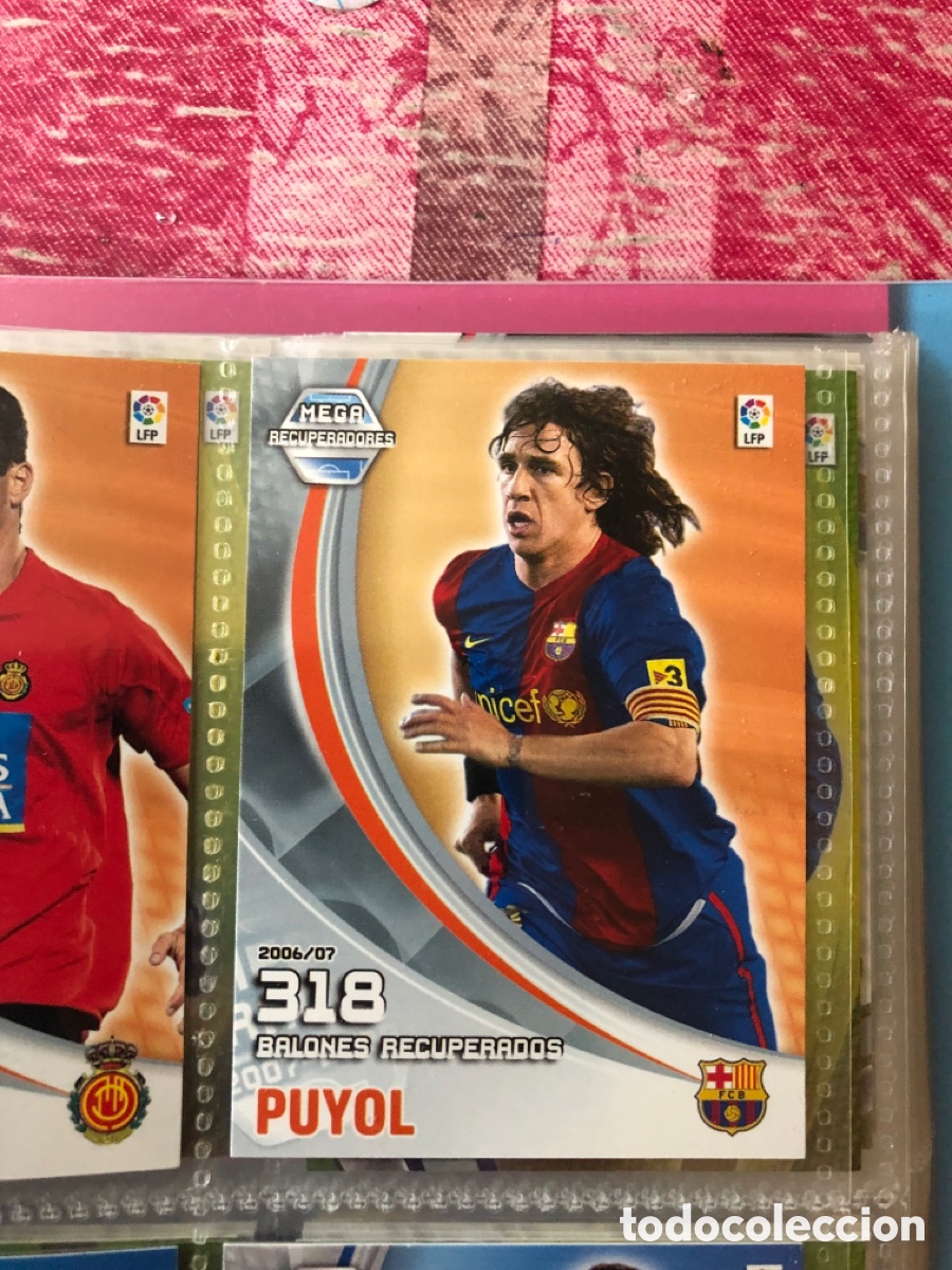 Cromos de F&uacute;tbol: Megacracks 2007 2008 mega balones recuperados Puyol 399 Barcelona