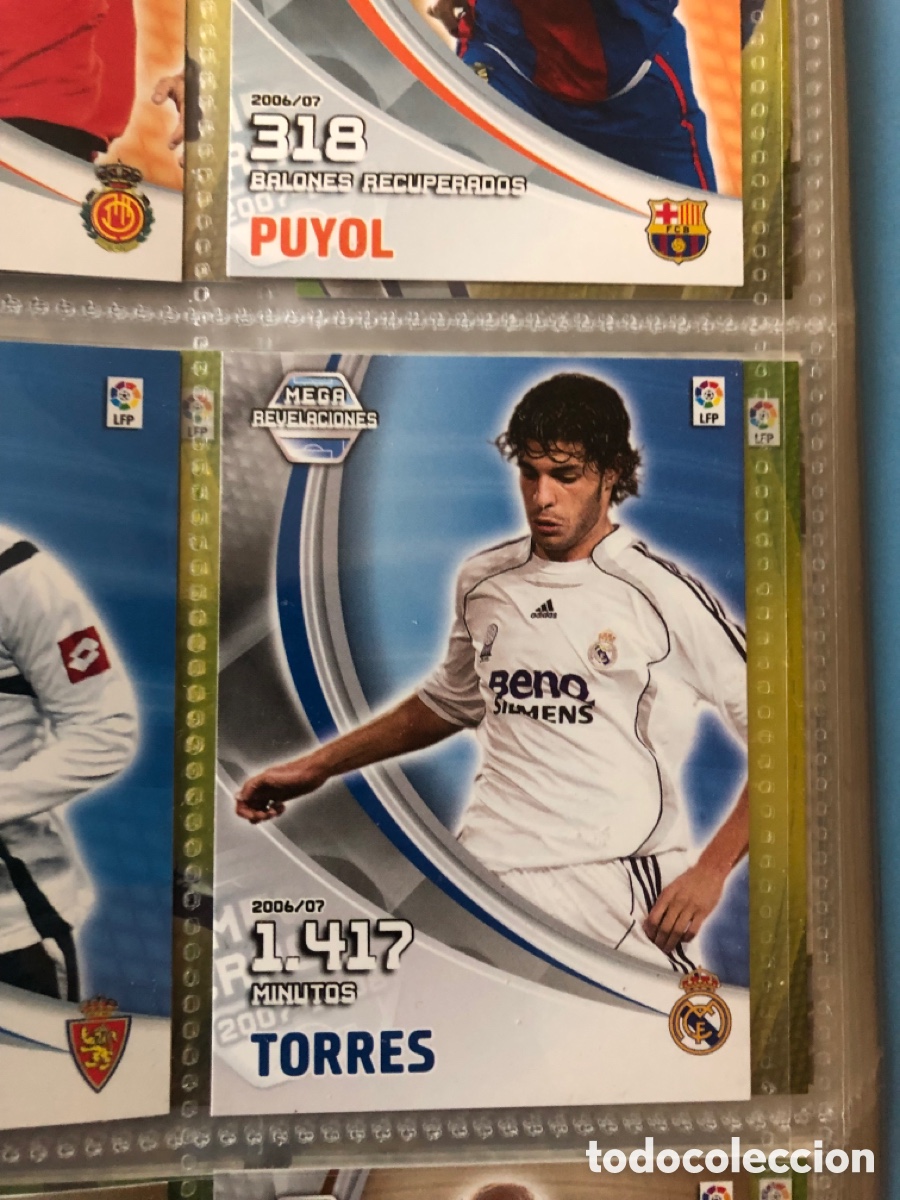 Cromos de F&uacute;tbol: Megacracks 2007 2008 mega minutos torres 402 real Madrid