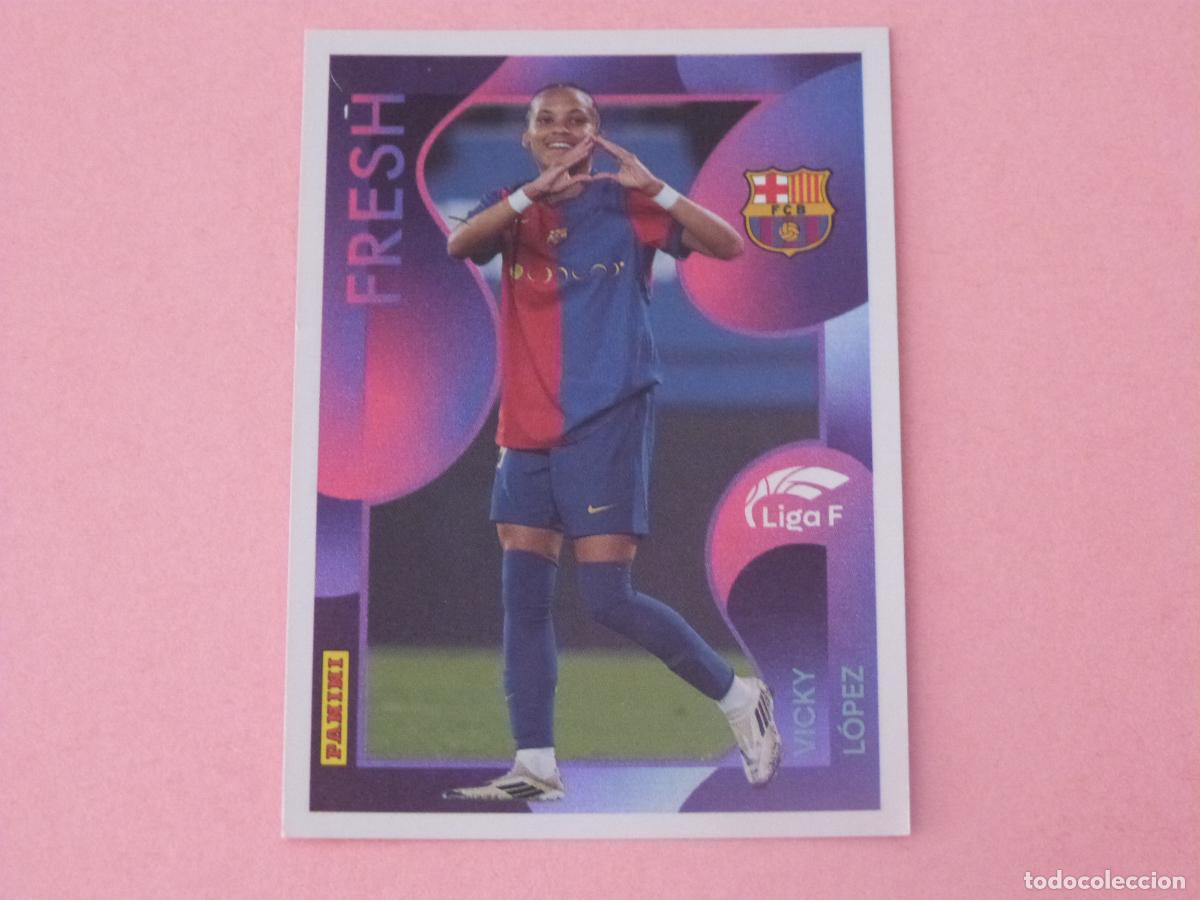 Cromos de F&uacute;tbol: CROMO FUTBOL VICKY LOPEZ F.C. BARCELONA SIN PEGAR N&ordm; 380 LIGA FEMENINA 2024-2025/24-25 PANINI