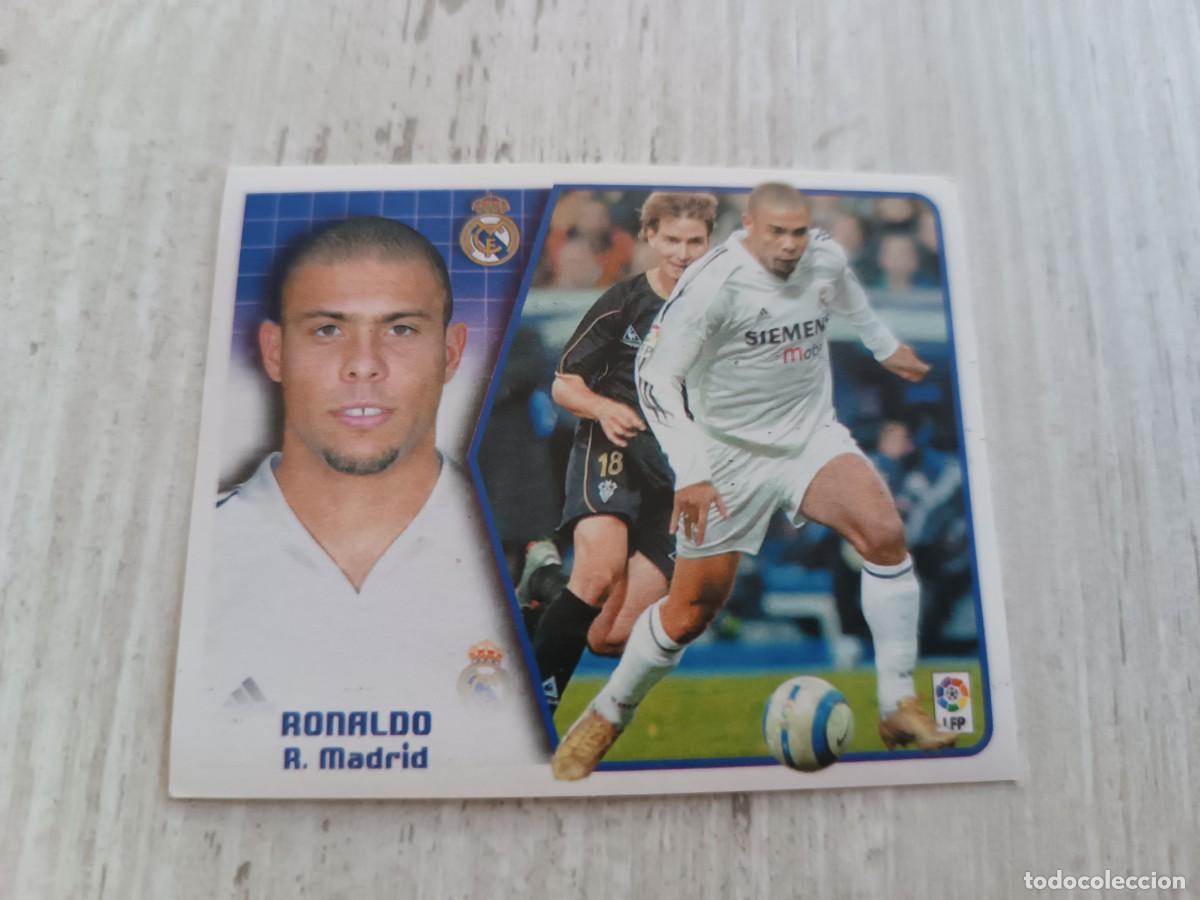 Cromos de f&uacute;tbol: RONALDO LIGA ESTE 2005 2006 05 06. NUNCA PEGADO