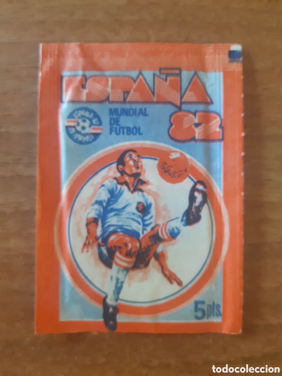 Figurine di Calcio: Sobre vac&iacute;o Mundial Espa&ntilde;a 82 Ed. FHER 1982. Buen estado, sin roturas