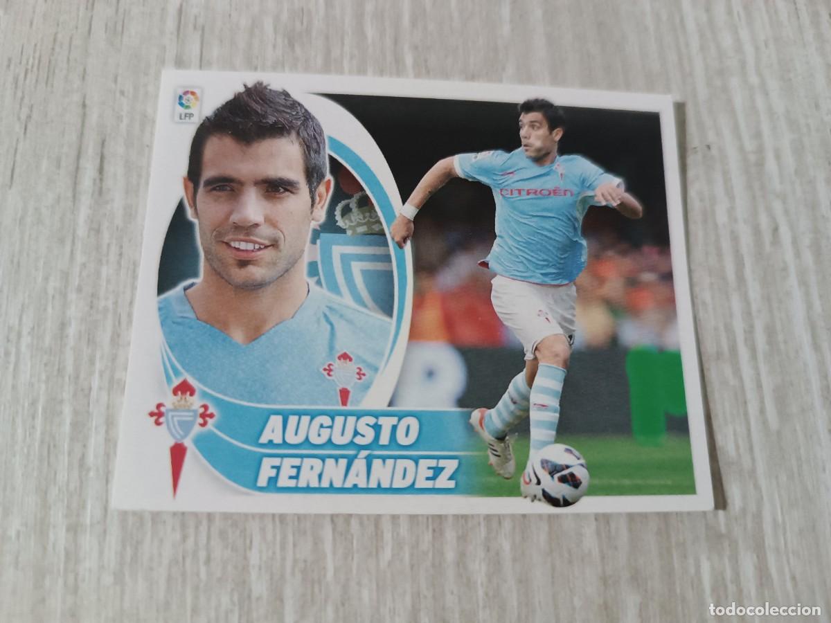 Cromos de f&uacute;tbol: AUGUSTO FERN&Aacute;NDEZ FICHAJE 32 LIGA ESTE 2012 2013 12 13. NUNCA PEGADO