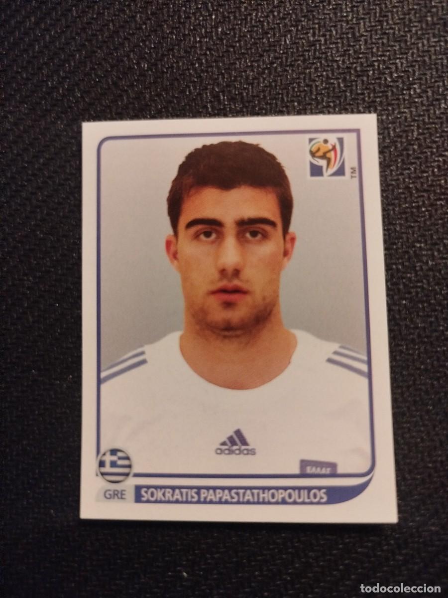 Cromos de F&uacute;tbol: 168. Socratis Papastathopoulos (Grecia) - Panini 2010 Copa del Mundo Sud&aacute;frica / World Cup