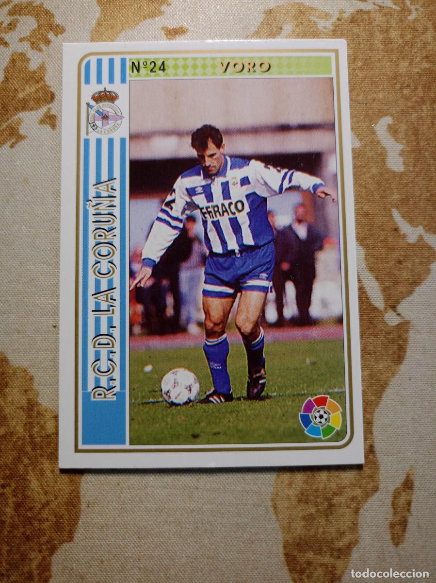 Figurine di Calcio: Deportivo 24 VORO Mundicromo las fichas de la liga 1994-95