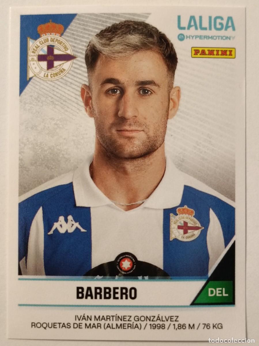 Fu&szlig;ball-Sticker: #152A BARBERO DEPORTIVO CORU&Ntilde;A LIGA HYPERMOTION 24/25 PANINI