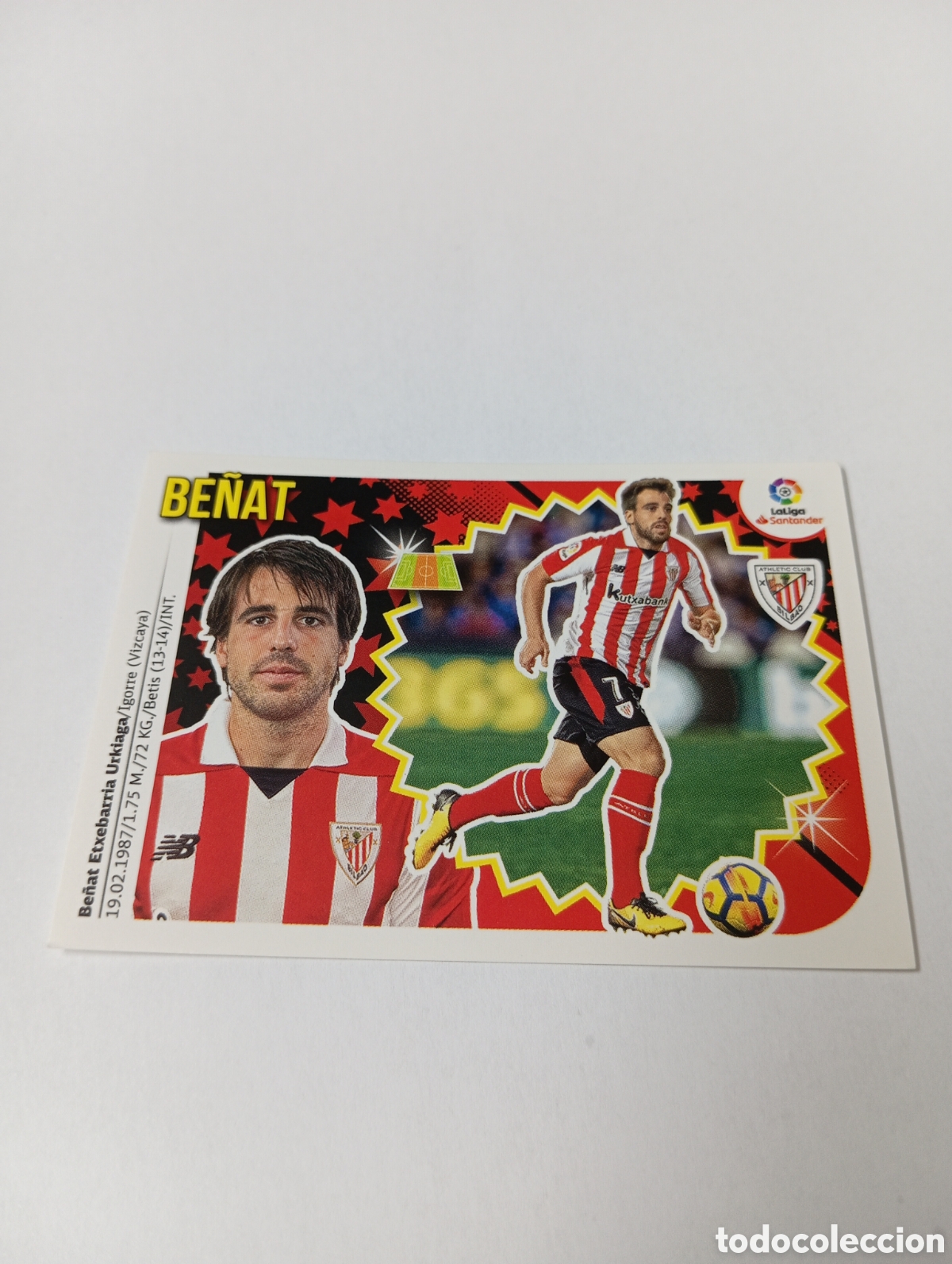 Cartes &agrave; collectionner de Football: Be&ntilde;at 10 Athletic Club liga este 18-19 panini 2018 2019