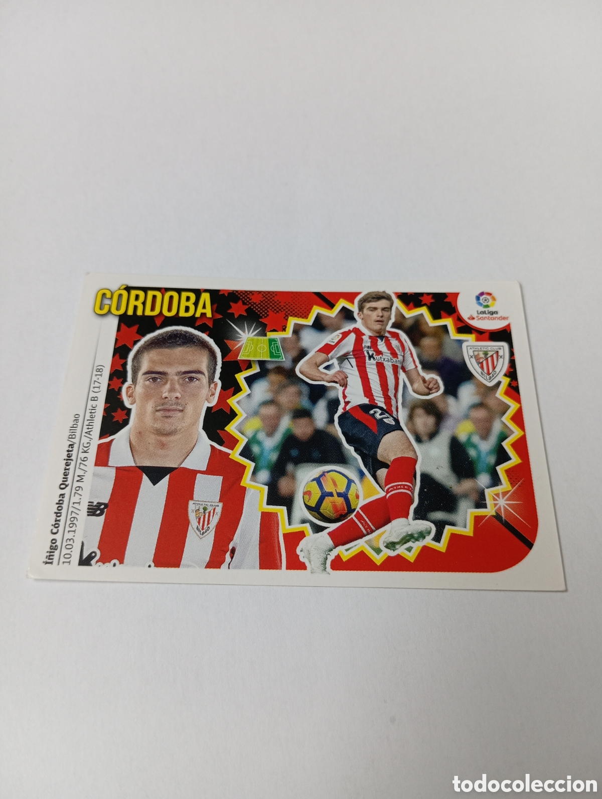 Cartes &agrave; collectionner de Football: C&oacute;rdoba 14 Athletic Club liga este 18-19 panini 2018 2019