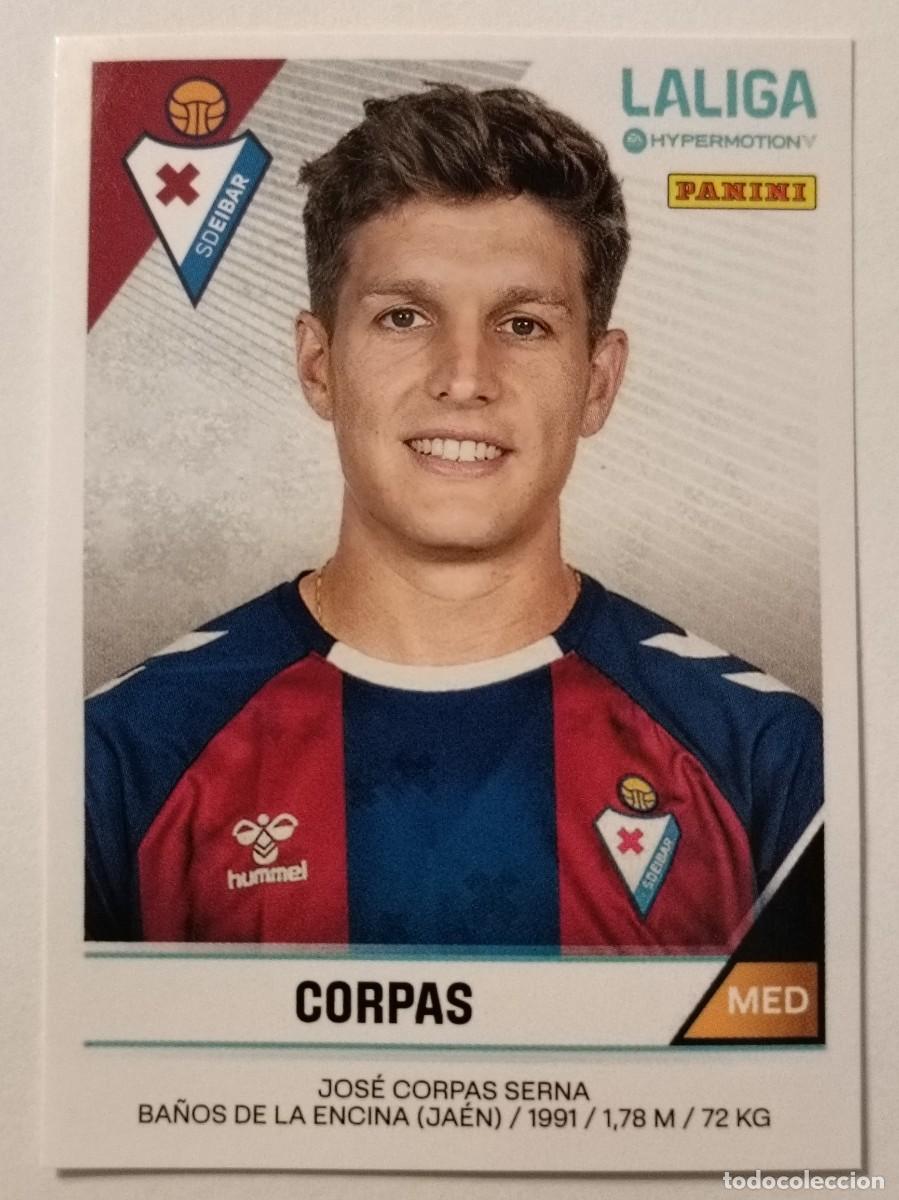 Fu&szlig;ball-Sticker: #167 CORPAS S.D. EIBAR LIGA HYPERMOTION 24/25 PANINI