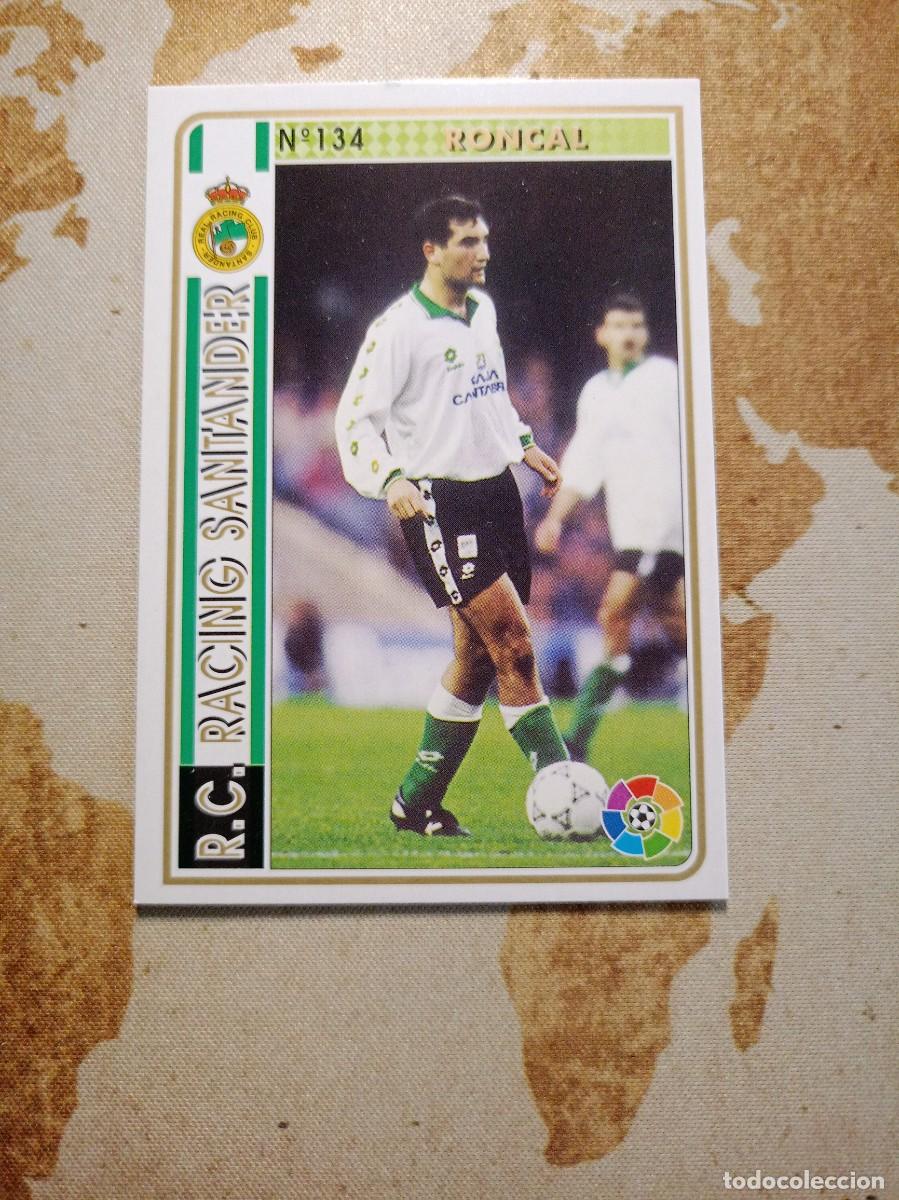 Fu&szlig;ball-Sticker: Racing 134 RONCAL Mundicromo las fichas de la liga 1994-95