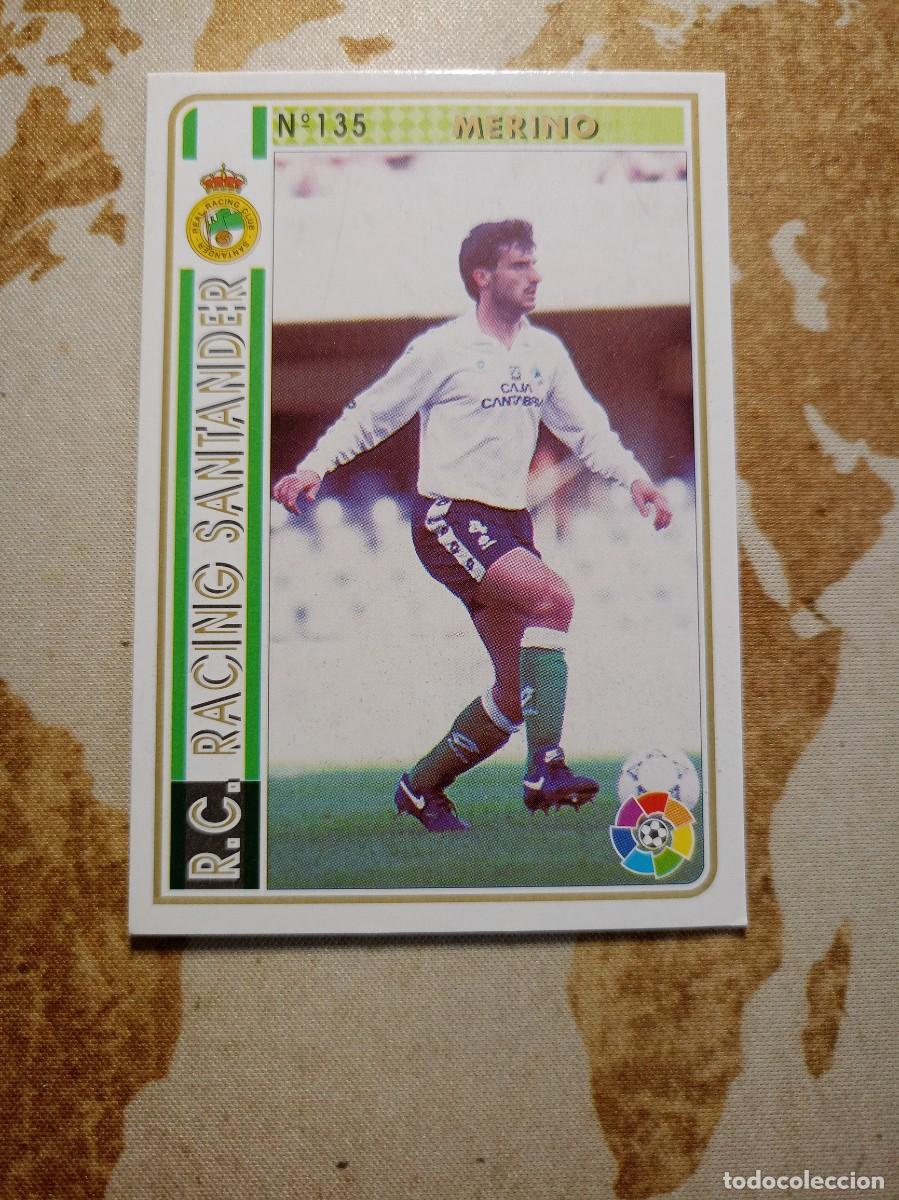 Fu&szlig;ball-Sticker: Racing 135 MERINO Mundicromo las fichas de la liga 1994-95