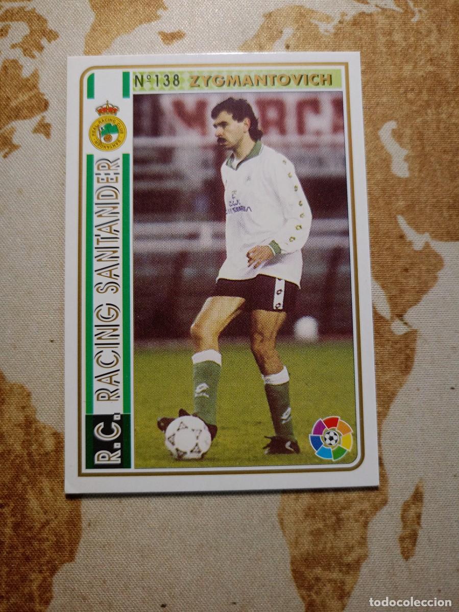 Cromos de f&uacute;tbol: Racing 138 ZYGMANTOVICH Mundicromo las fichas de la liga 1994-95