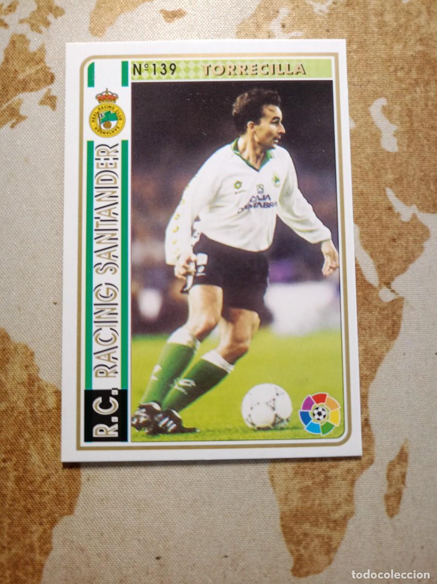Fu&szlig;ball-Sticker: Racing 139 TORRECILLA Mundicromo las fichas de la liga 1994-95