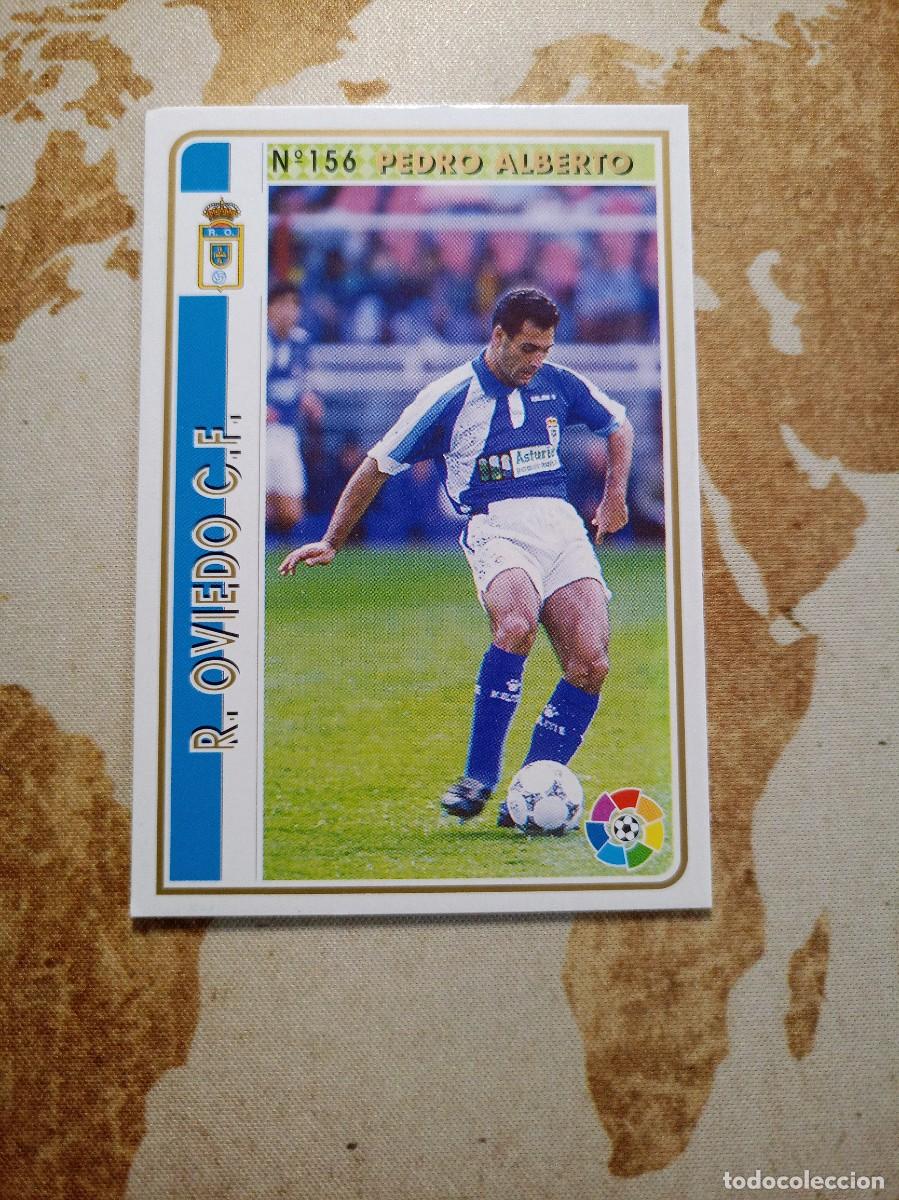 Fu&szlig;ball-Sticker: Oviedo 156 PEDRO ALBERTO Mundicromo las fichas de la liga 1994-95