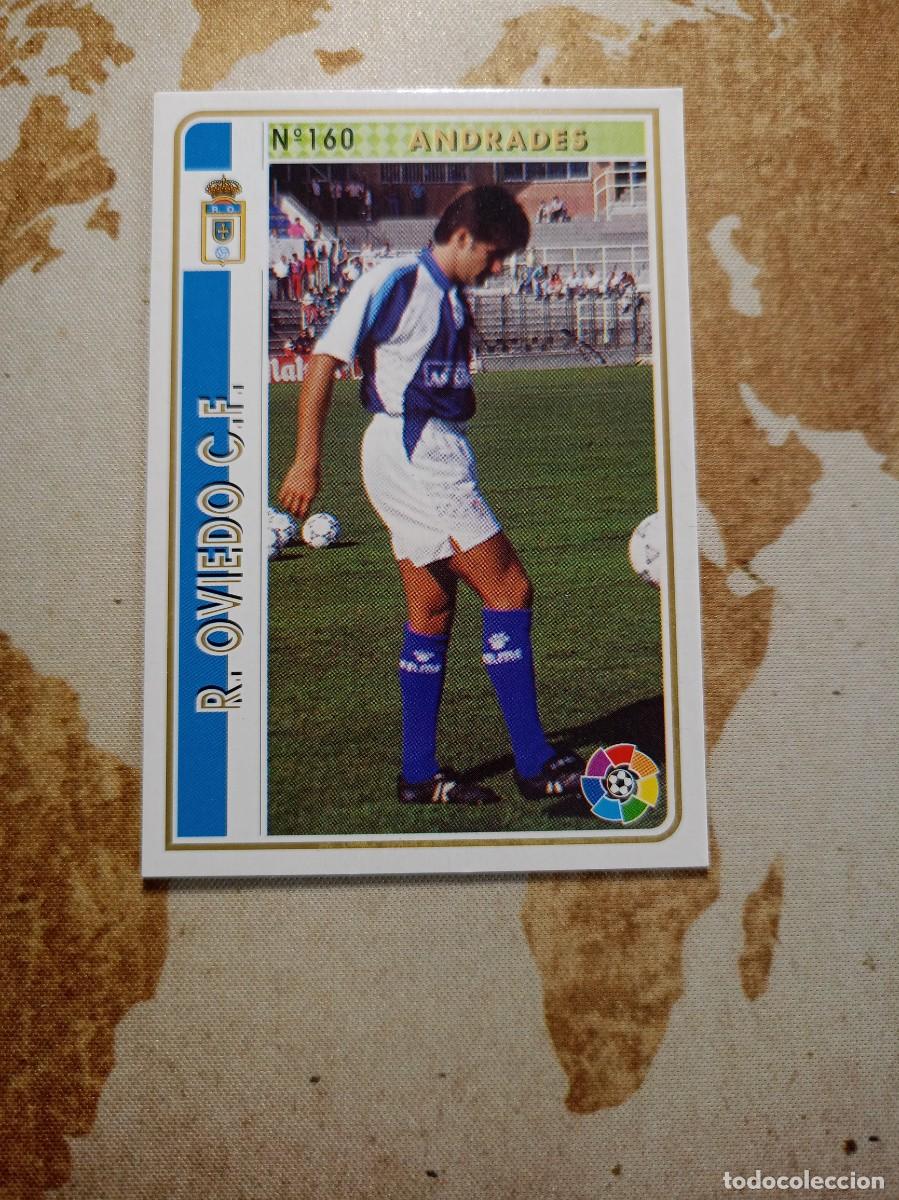 Figurine di Calcio: Oviedo 160 ANDRADES Mundicromo las fichas de la liga 1994-95