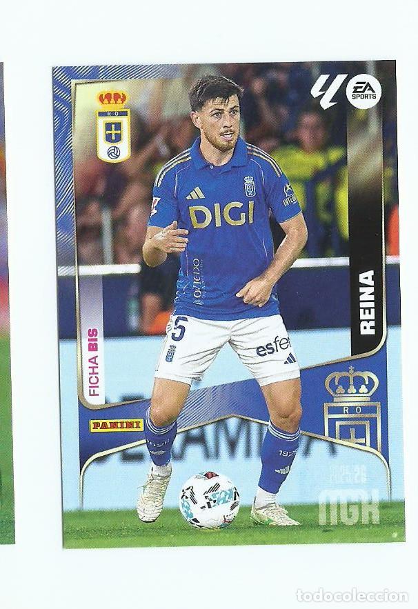 Figurine di Calcio: MEGACRACKS 2025/2026 BIS 280 REINA OVIEDO , NUEVO PERFECTO