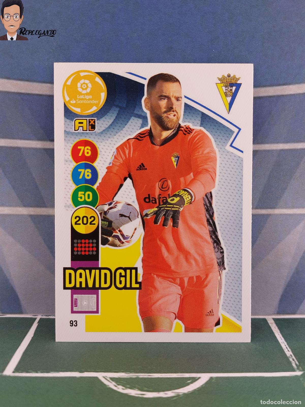 Cromos de Futebol: GIL N&ordm; 93 (C&Aacute;DIZ) ADRENALYN XL 2020 2021 PANINI 20 21 CARD LIGA TARJETA FICHA CROMO