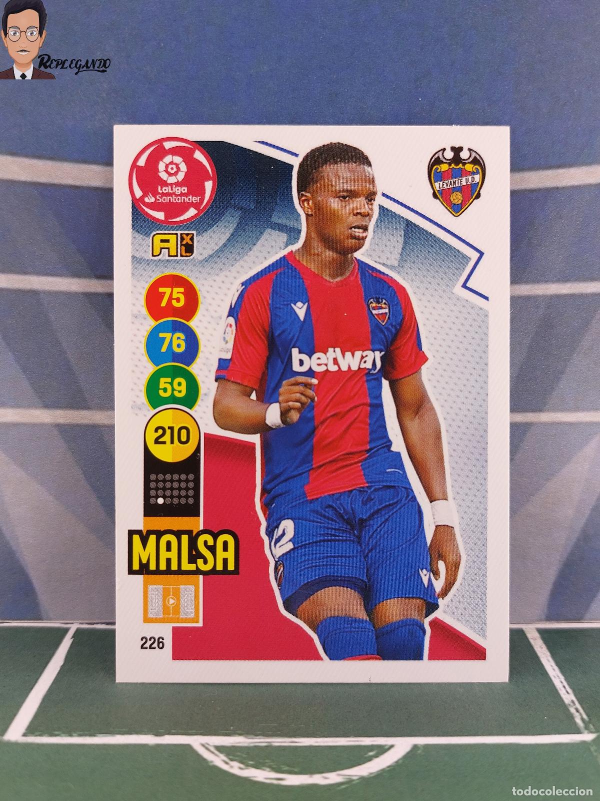 Cartes &agrave; collectionner de Football: MALSA N&ordm; 226 (LEVANTE) ADRENALYN XL 2020 2021 PANINI 20 21 CARD LIGA TARJETA FICHA CROMO