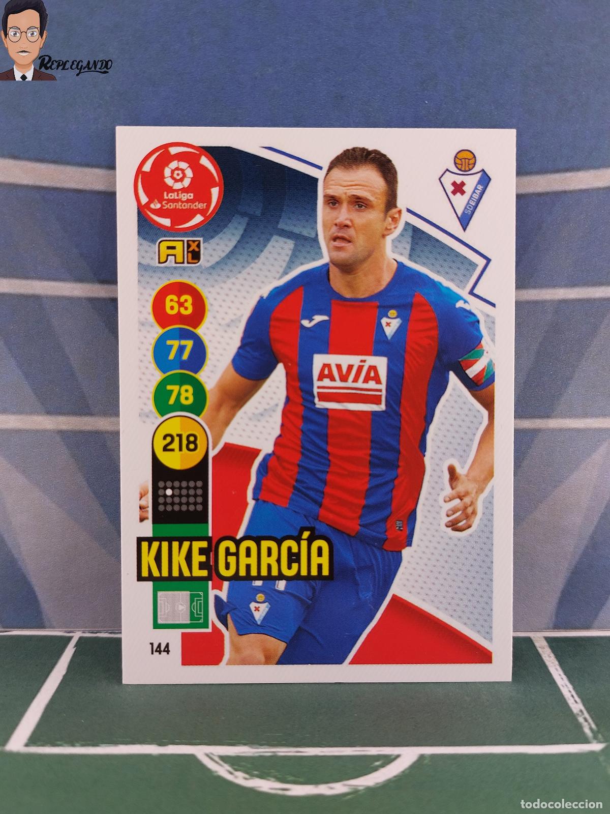 Figurine di Calcio: KIKE GARC&Iacute;A N&ordm; 144 (S.D. EIBAR) ADRENALYN XL 2020 2021 PANINI 20 21 LIGA CROMO FICHA FUTBOL TARJETA