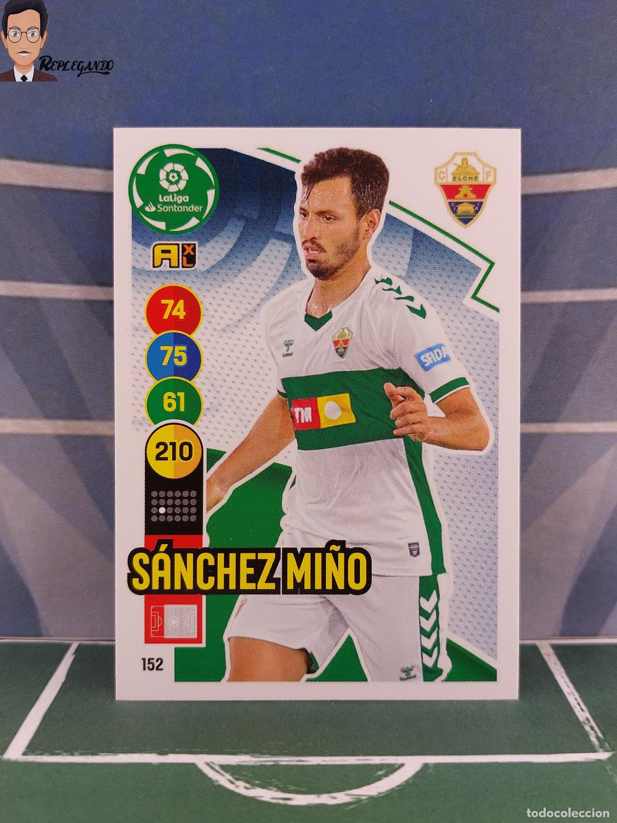 Fu&szlig;ball-Sticker: SANCHEZ MI&Ntilde;O N&ordm; 152 (ELCHE) ADRENALYN XL 2020 2021 PANINI 20 21 CROMO FICHA CARD LIGA FUTBOL TARJETA