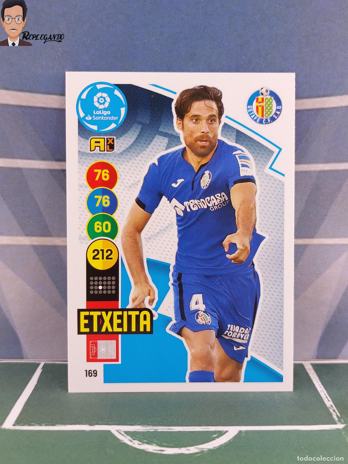 Cromos de f&uacute;tbol: ETXEITA N&ordm; 169 (GETAFE CF) ADRENALYN XL 2020 2021 PANINI 20 21 CARD LIGA TARJETA FICHA CROMO