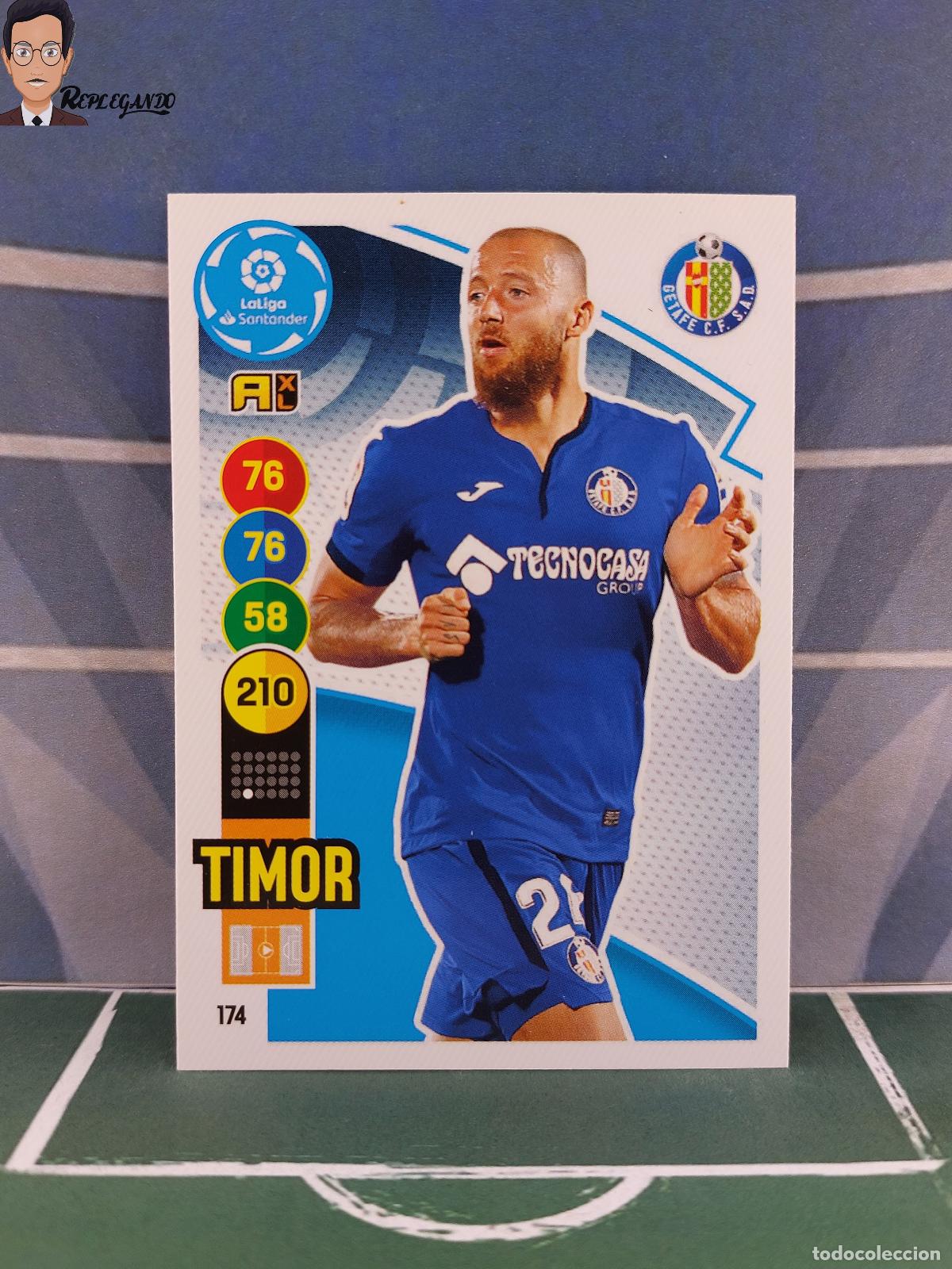 Figurine di Calcio: TIMOR N&ordm; 174 (GETAFE CF) ADRENALYN XL 2020 2021 PANINI 20 21 CARD LIGA TARJETA FICHA CROMO