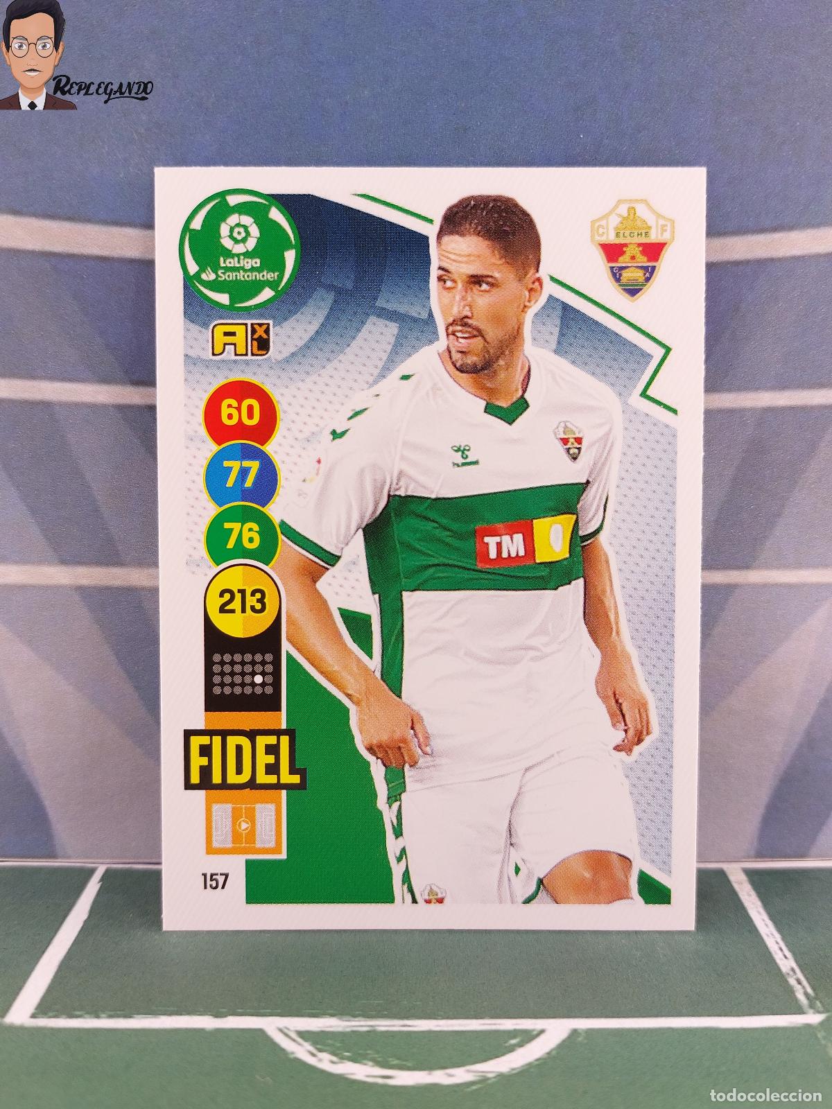 Cromos de Futebol: FIDEL N&ordm; 157 (ELCHE CF) ADRENALYN XL 2020 2021 PANINI 20 21 CARD LIGA TARJETA FICHA CROMO
