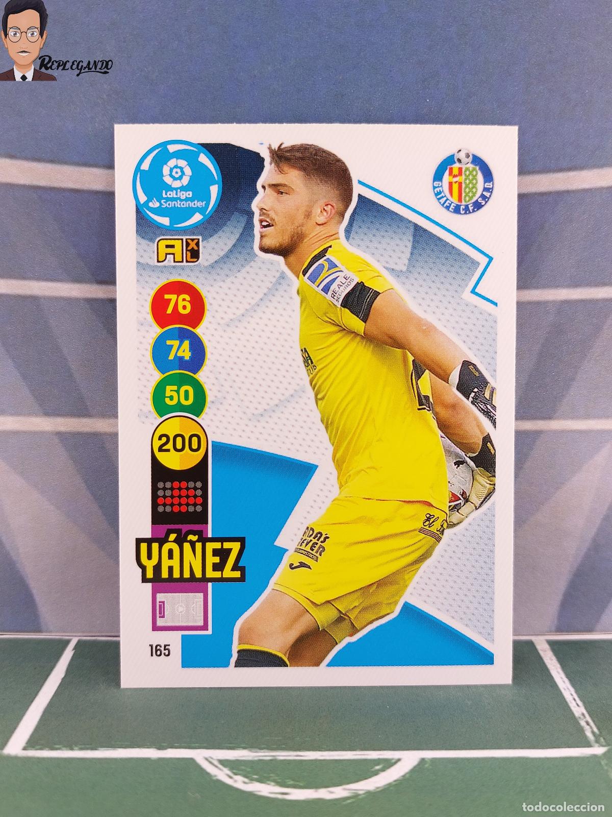 Figurine di Calcio: Y&Aacute;&Ntilde;EZ N&ordm; 165 (GETAFE CF) ADRENALYN XL 2020 2021 PANINI 20 21 CARD LIGA TARJETA FICHA CROMO