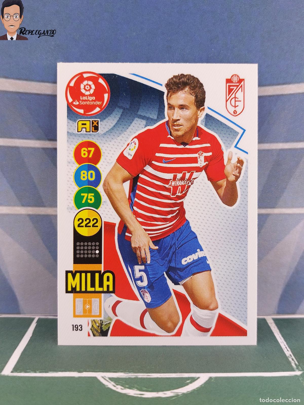 Figurine di Calcio: MILLA N&ordm; 193 (GRANADA CF) ADRENALYN XL 2020 2021 PANINI 20 21 CARD LIGA TARJETA FICHA CROMO