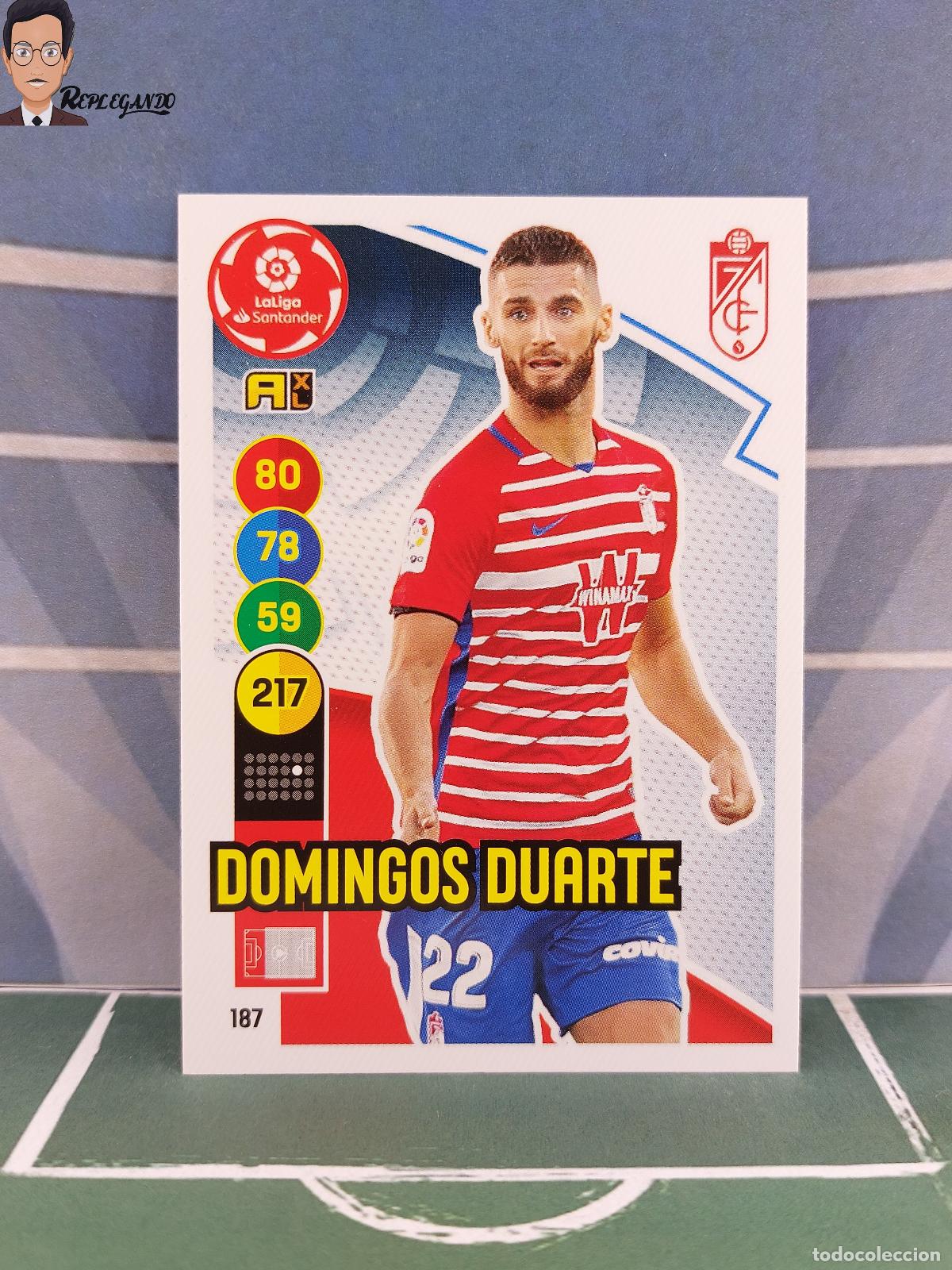 Figurine di Calcio: DOMINGOS DUARTE N&ordm; 187 (GRANADA) ADRENALYN XL 2020 2021 PANINI 20 21 LIGA CROMO FICHA FUTBOL TARJETA