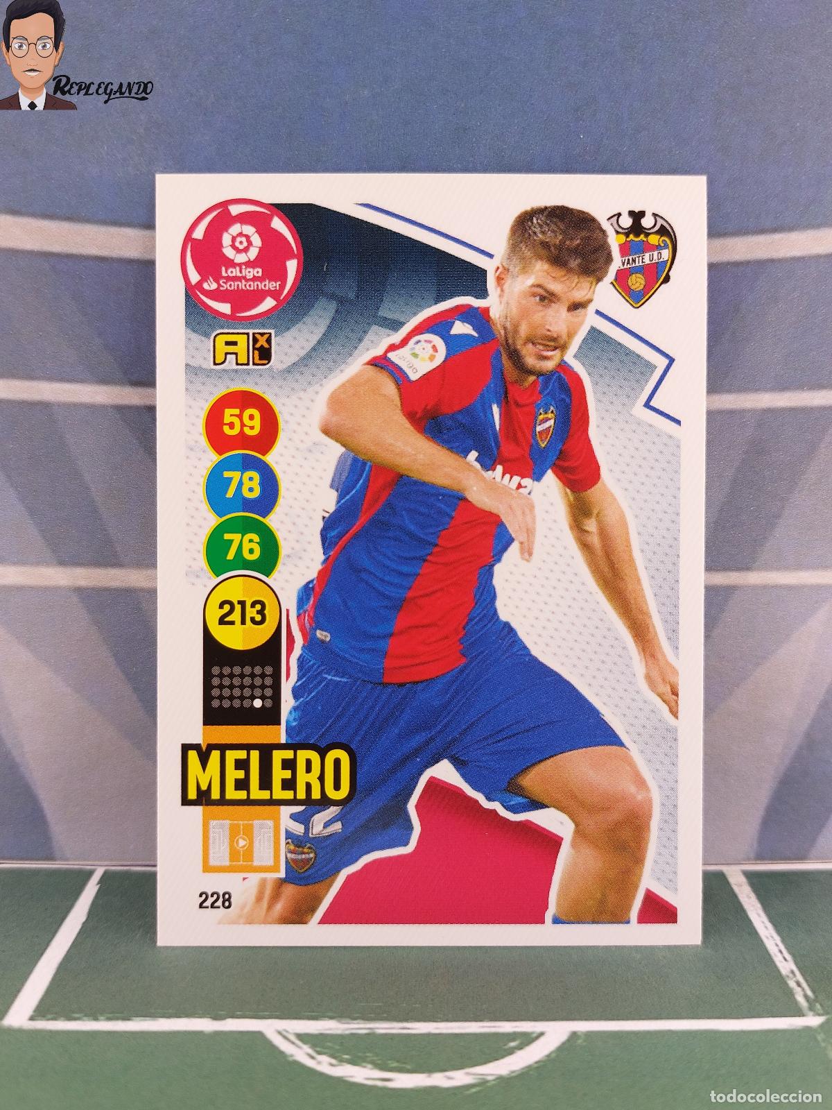 Cartes &agrave; collectionner de Football: MELERO N&ordm; 228 (LEVANTE) ADRENALYN XL 2020 2021 PANINI 20 21 CARD LIGA TARJETA FICHA CROMO