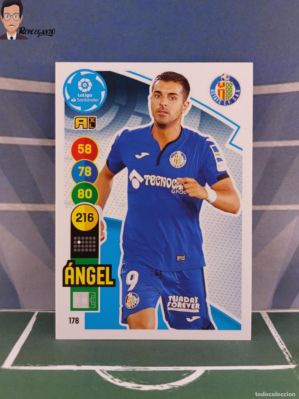 Cromos de Futebol: &Aacute;NGEL N&ordm; 178 (GETAFE CF) ADRENALYN XL 2020 2021 PANINI 20 21 CARD LIGA TARJETA FICHA CROMO