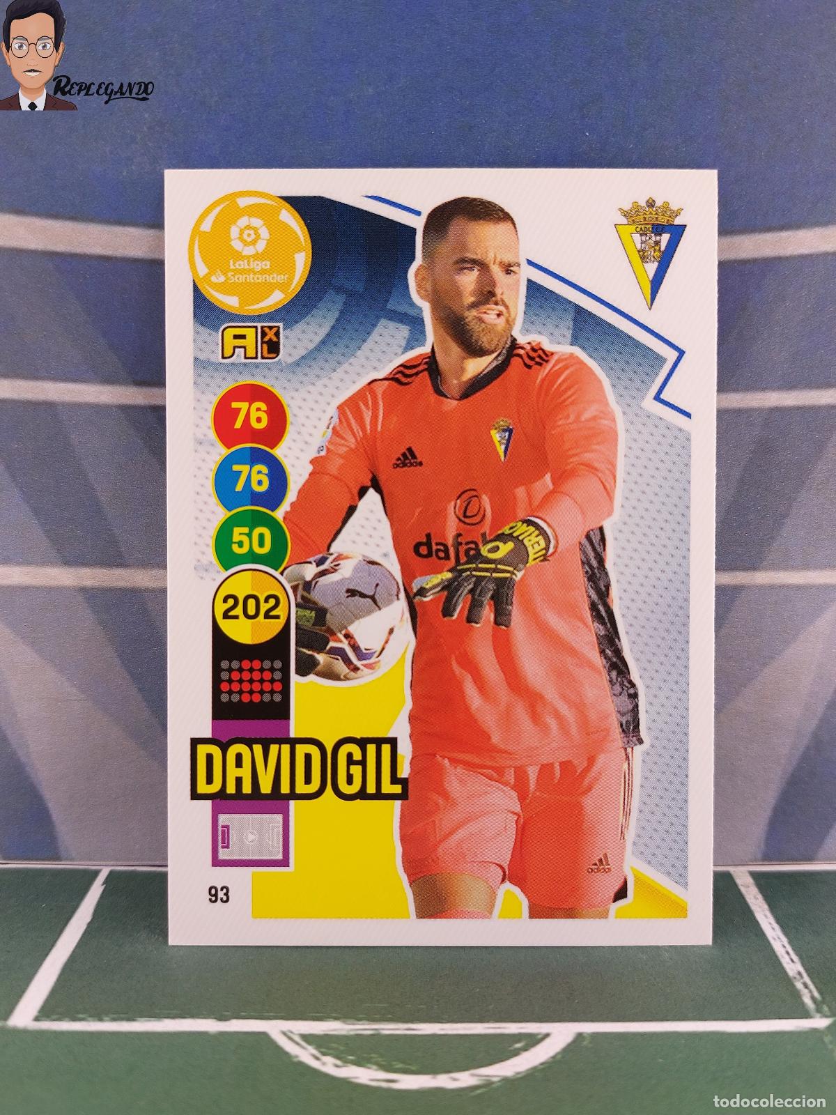 Football Stickers: GIL N&ordm; 93 (C&Aacute;DIZ) ADRENALYN XL 2020 2021 PANINI 20 21 CARD LIGA TARJETA FICHA CROMO