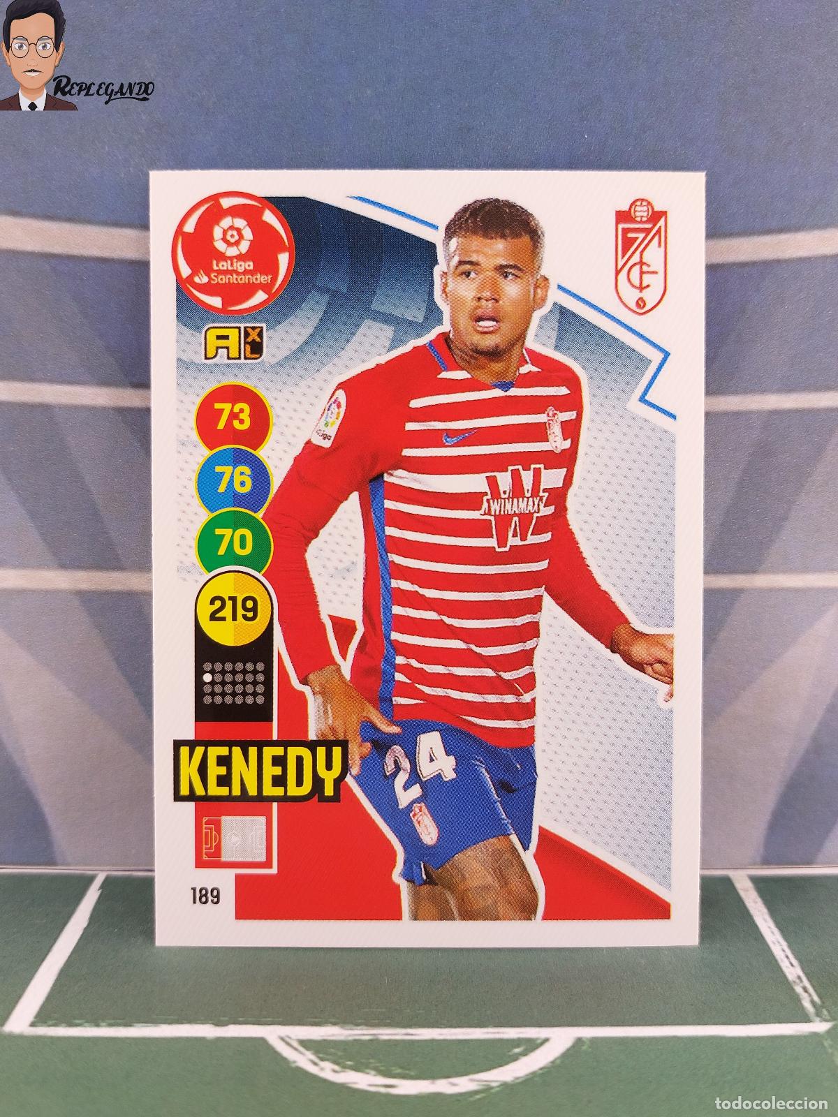 Cromos de Futebol: KENEDY N&ordm; 189 (GRANADA CF) ADRENALYN XL 2020 2021 PANINI 20 21 CARD LIGA TARJETA FICHA CROMO