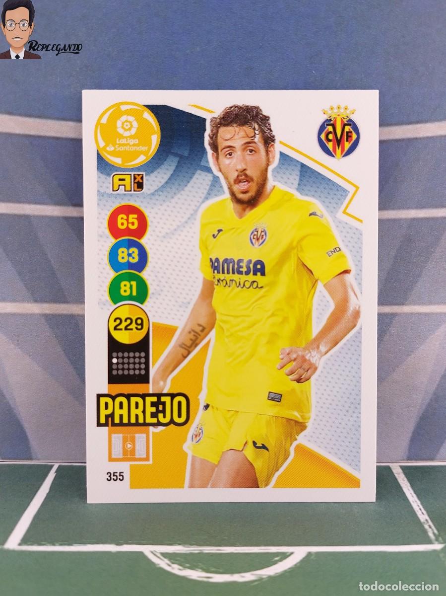 Figurine di Calcio: PAREJO N&ordm; 355 (VILLARREAL CF) ADRENALYN XL 2020 2021 PANINI 20 21 CARD LIGA TARJETA FICHA CROMO