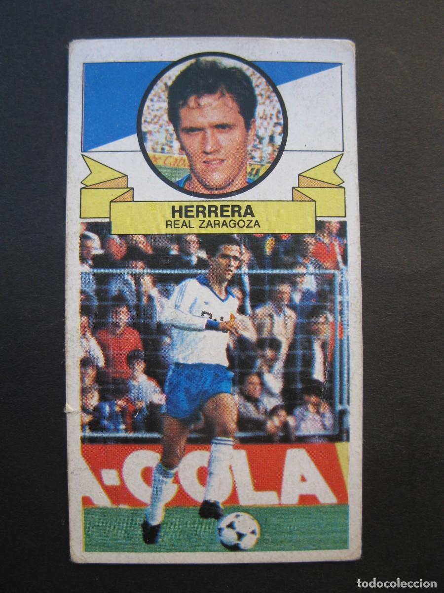 Cromos de Futebol: HERRERA (R. ZARAGOZA) - CAMPEONATO DE LIGA 85/86 - EDICIONES ESTE.