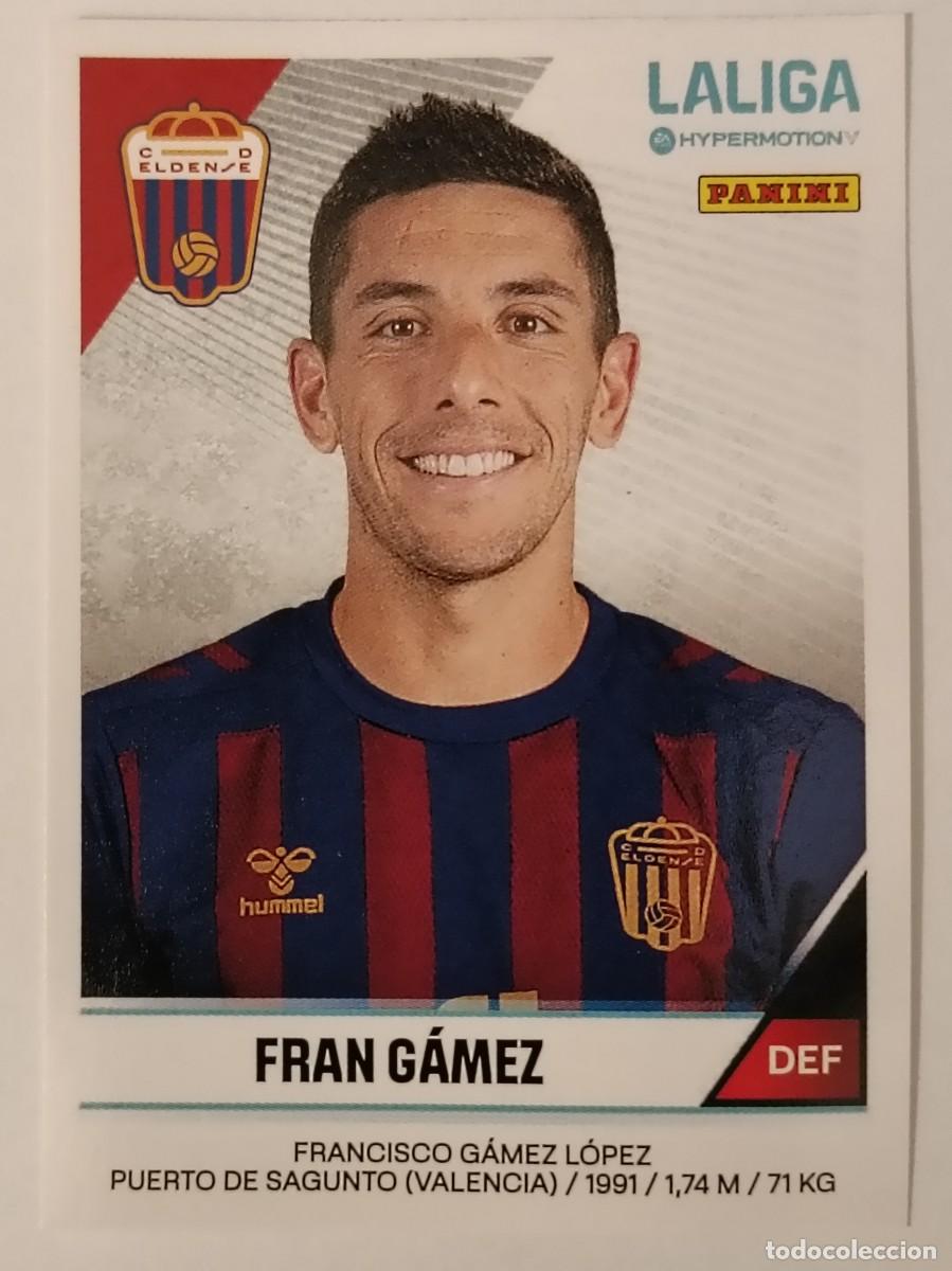 Cromos de f&uacute;tbol: #196 FRAN GAMEZ C.D. ELDENSE LIGA HYPERMOTION 24/25 PANINI