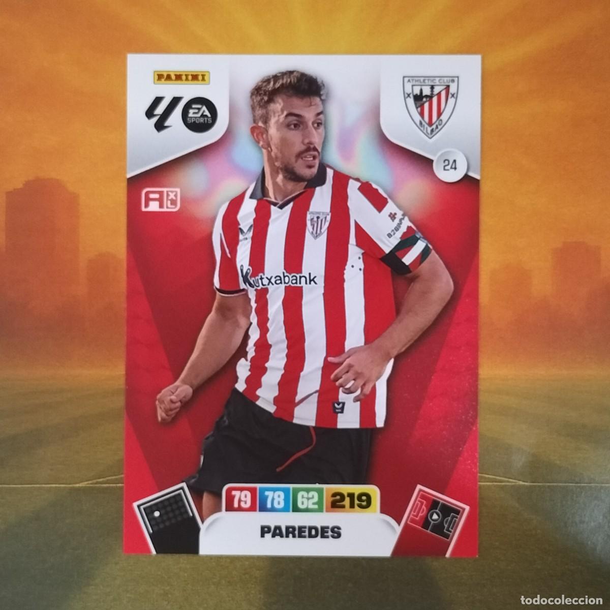 Fu&szlig;ball-Sticker: #024 24 Paredes | Athletic Club | Adrenalyn XL LaLiga 2025 2026 Panini 25 26
