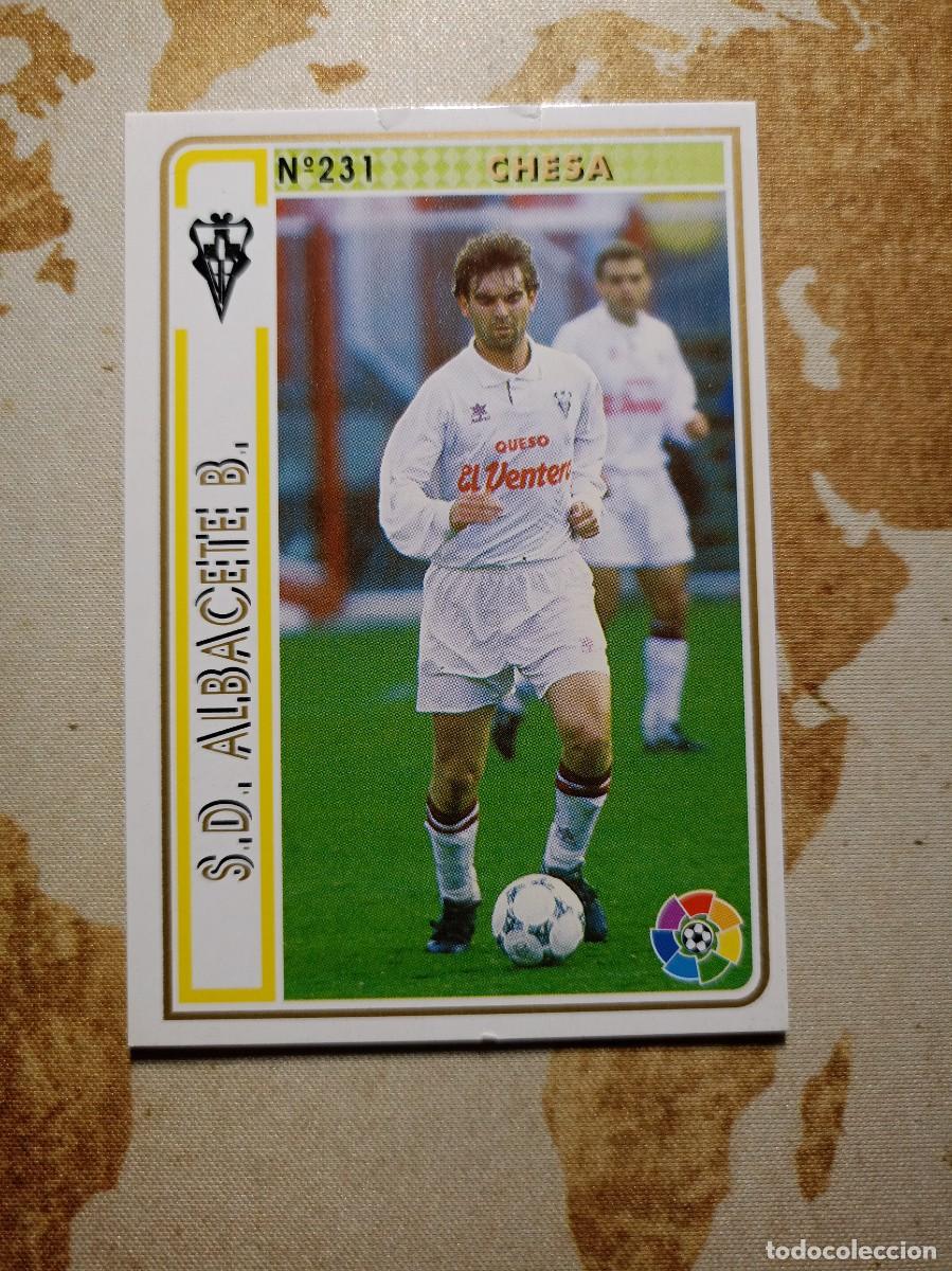 Figurine di Calcio: Albacete 231 CHESA Mundicromo las fichas de la liga 1994-95