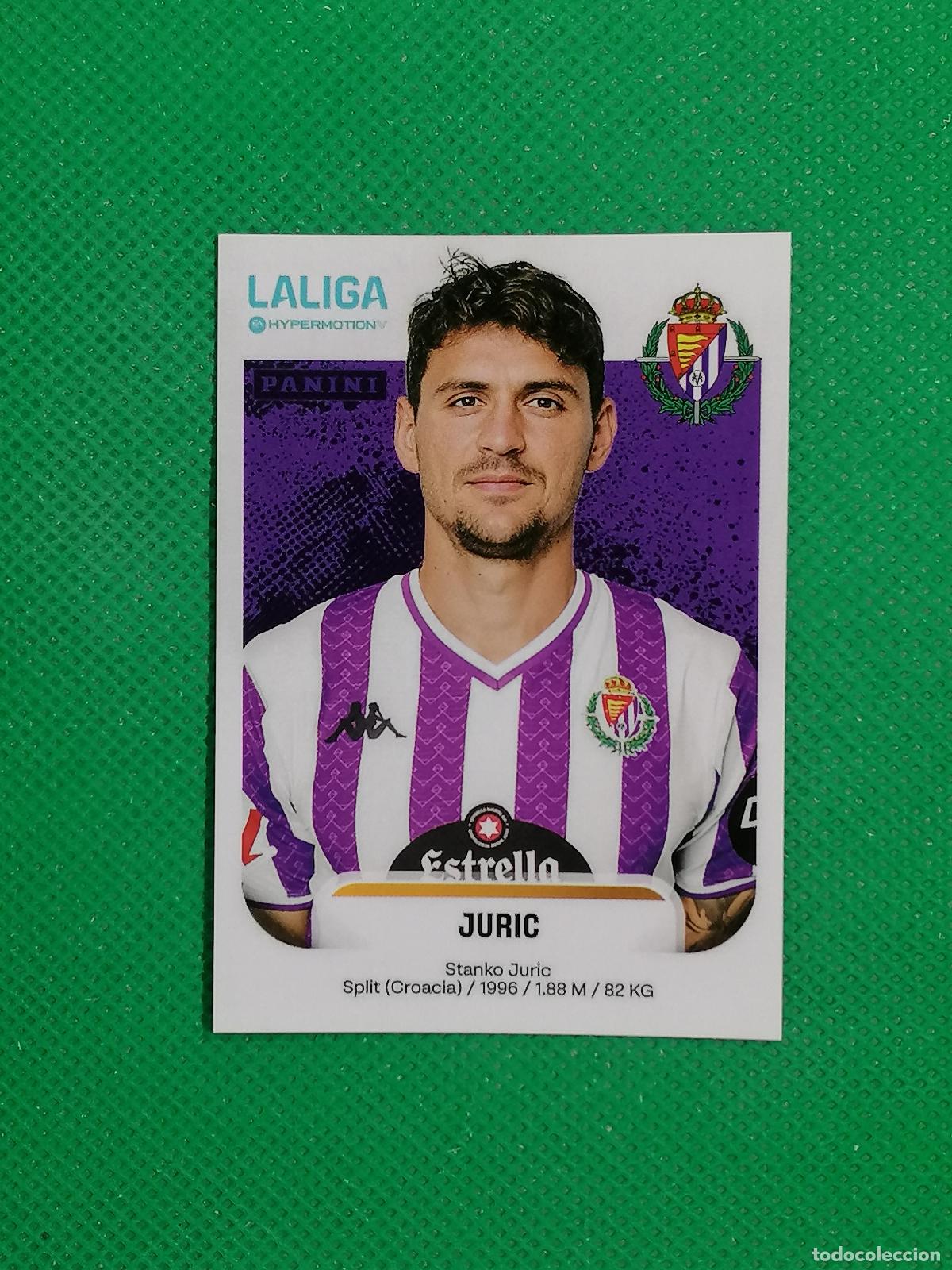 Cromos de f&uacute;tbol: 392 JURIC VALLADOLID ⚽ PANINI LIGA HYPERMOTION 25 26 2025 2026 ⚽