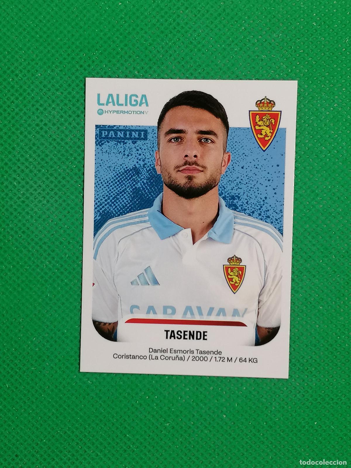 Cromos de f&uacute;tbol: 409 TASENDE ZARAGOZA ⚽ PANINI LIGA HYPERMOTION 25 26 2025 2026 ⚽