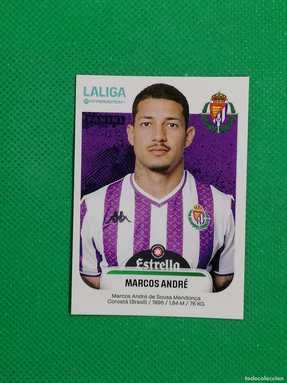 Cromos de f&uacute;tbol: 399 A 399A MARCOS ANDRE VALLADOLID ⚽ PANINI LIGA HYPERMOTION 25 26 2025 2026 ⚽