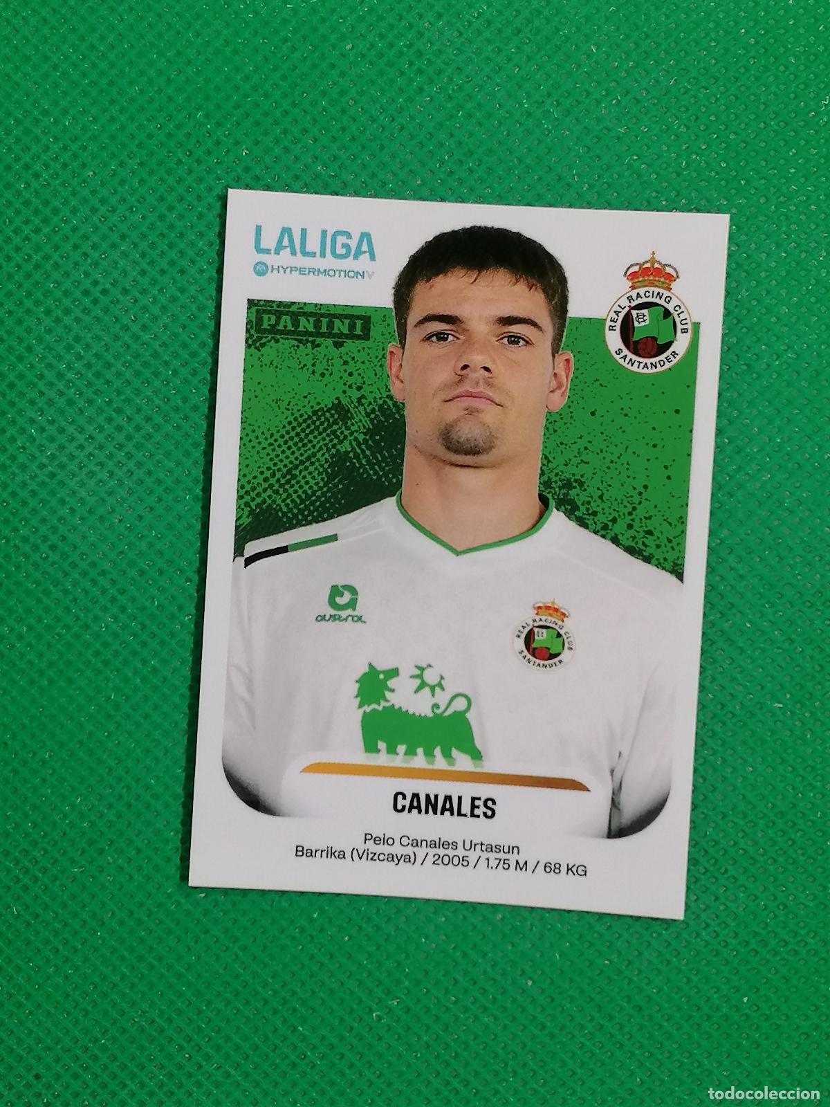 Cromos de F&uacute;tbol: 337 B 337B CANALES RACING SANTANDER ⚽ PANINI LIGA HYPERMOTION 25 26 2025 2026 ⚽