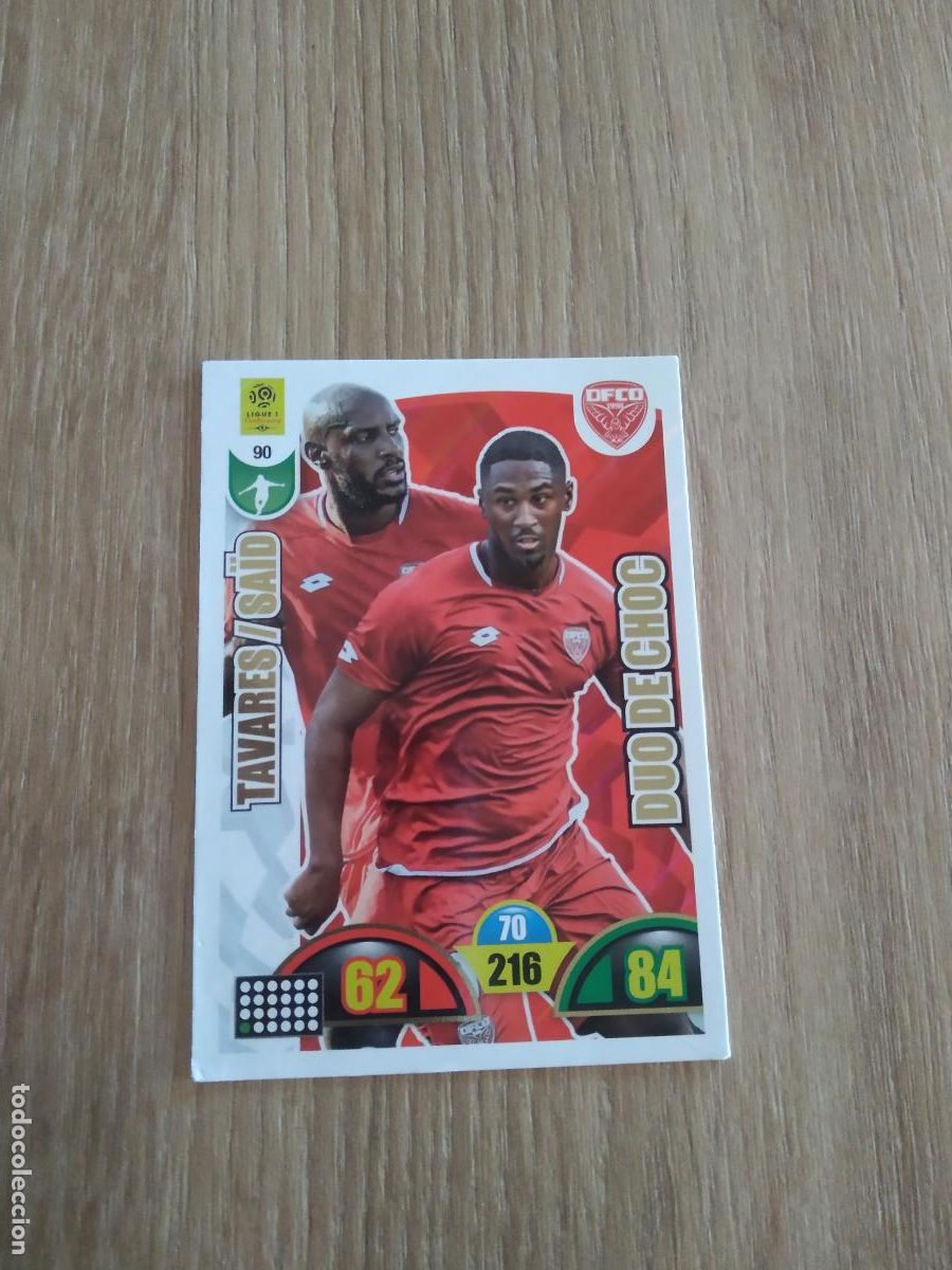 Figurine di Calcio: 90 TAVARES SAID DIJON CROMO FUTBOL PANINI LIGUE 1 FOOT 2018-2019 ADRENALYN LIGA FRANCIA 18-19