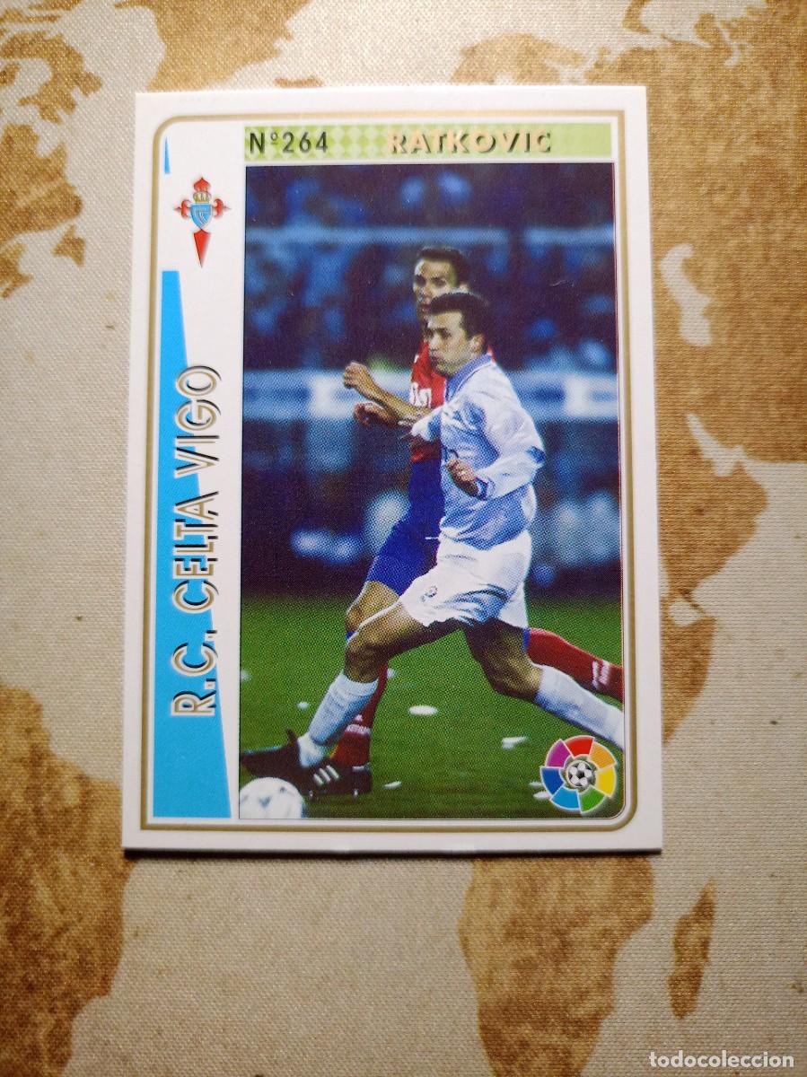Figurine di Calcio: Celta 264 RATKOVIC Mundicromo las fichas de la liga 1994-95