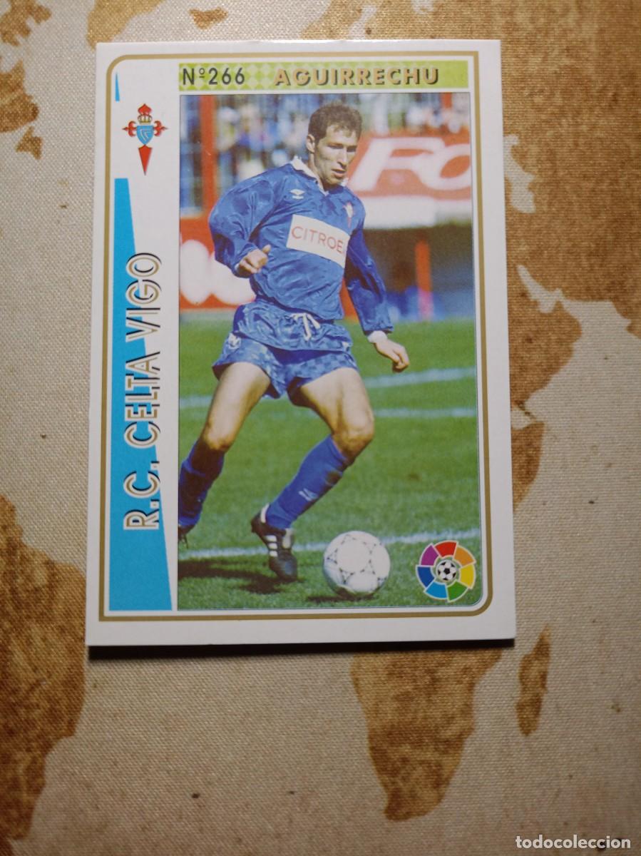 Cromos de Futebol: Celta 266 AGUIRRECHU Mundicromo las fichas de la liga 1994-95