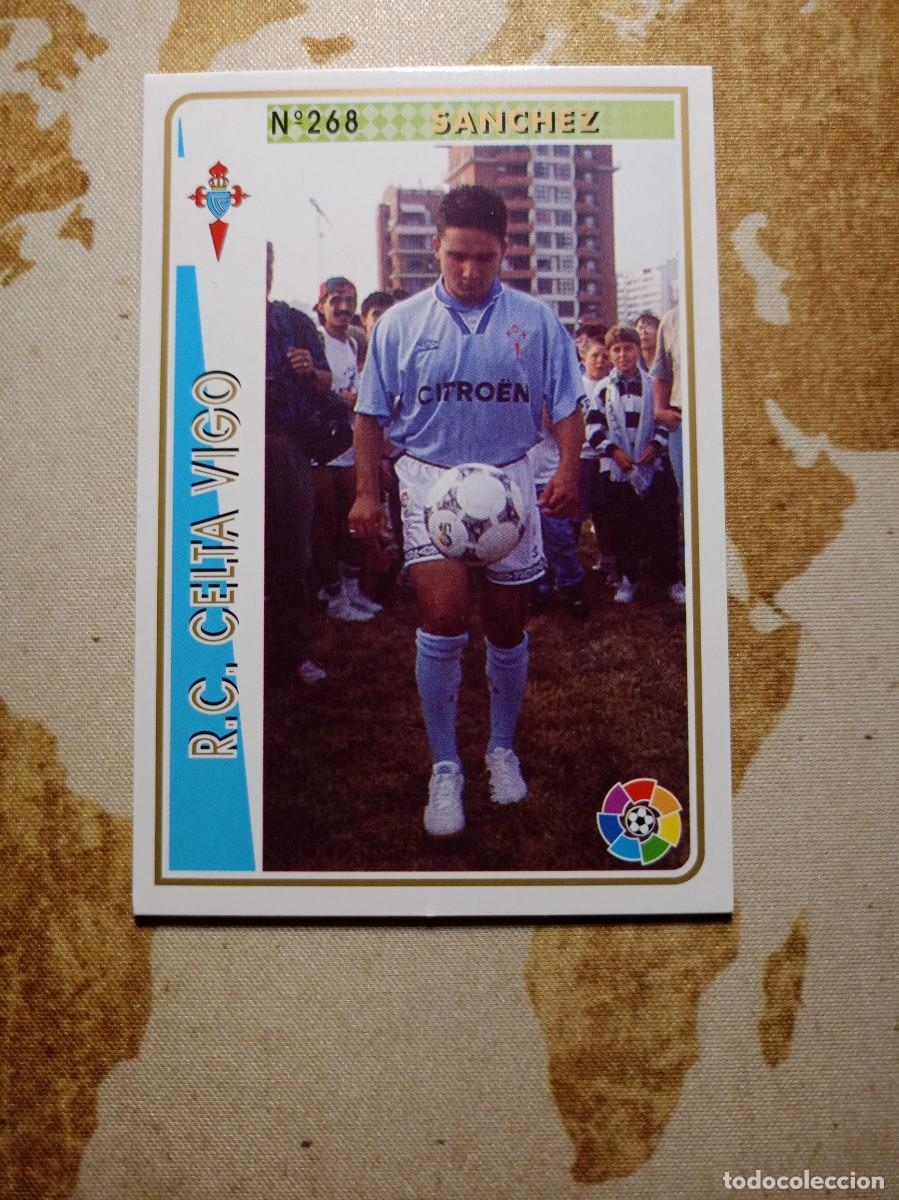 Cromos de Futebol: Celta 268 S&Aacute;NCHEZ Mundicromo las fichas de la liga 1994-95